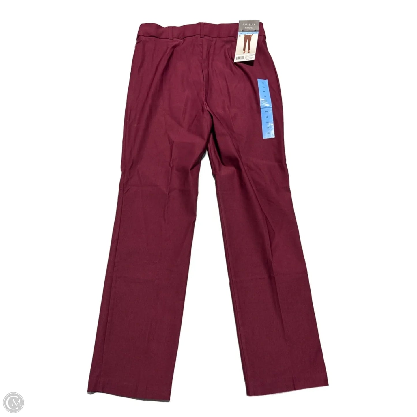 Pants Dress By Rafaella In Maroon, Size: 10