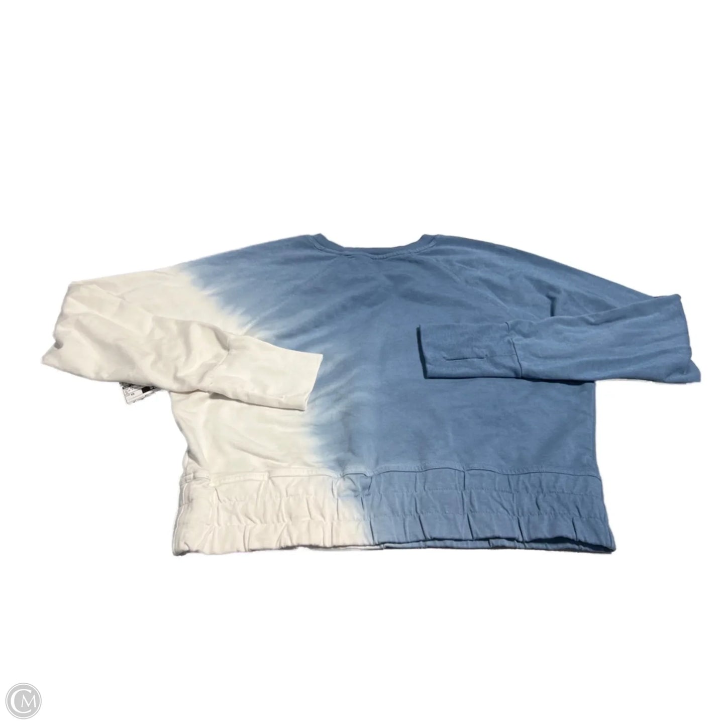 Top Long Sleeve By Joy Lab In Blue & White, Size: Xs