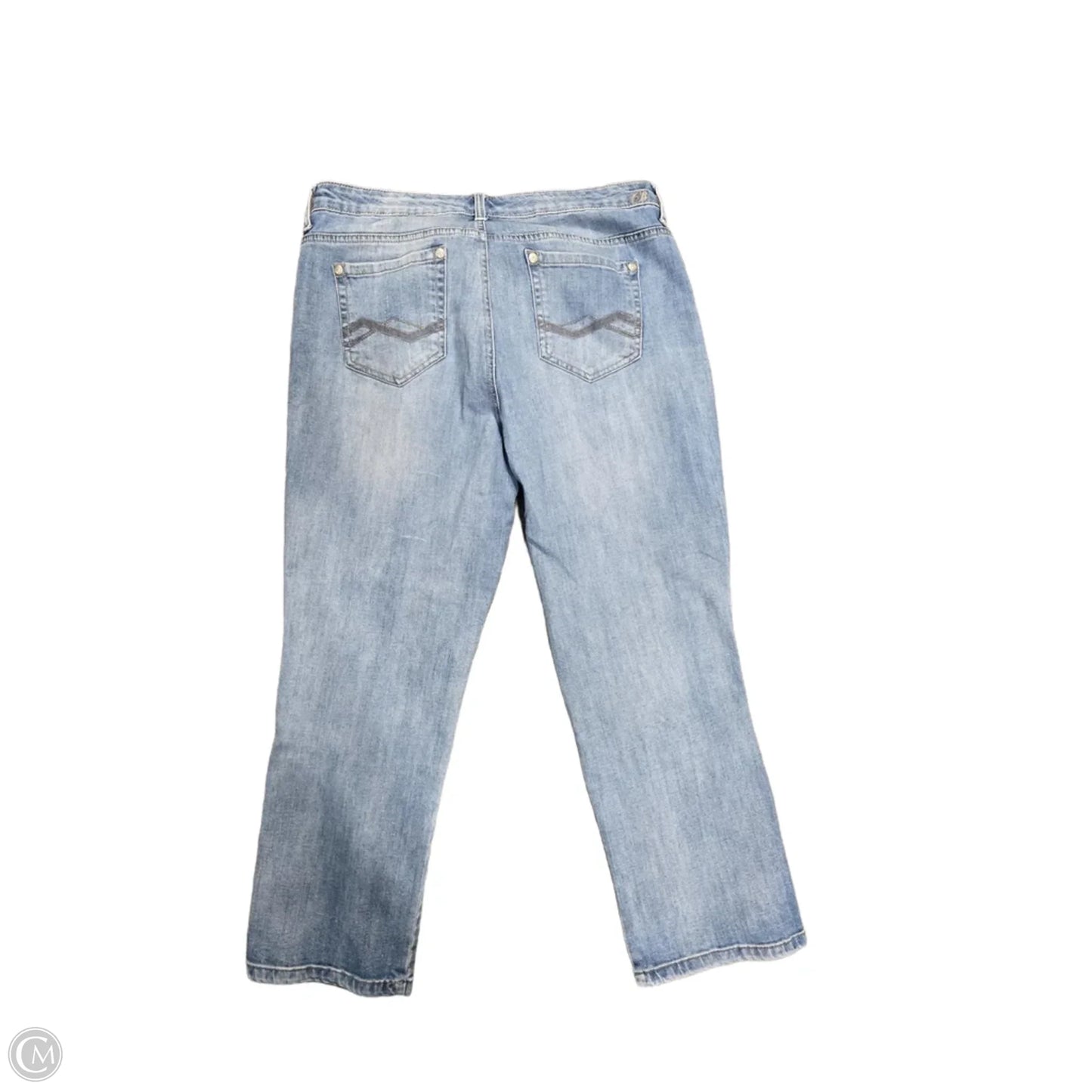 Jeans Boot Cut By Code Blue In Blue Denim, Size: 14