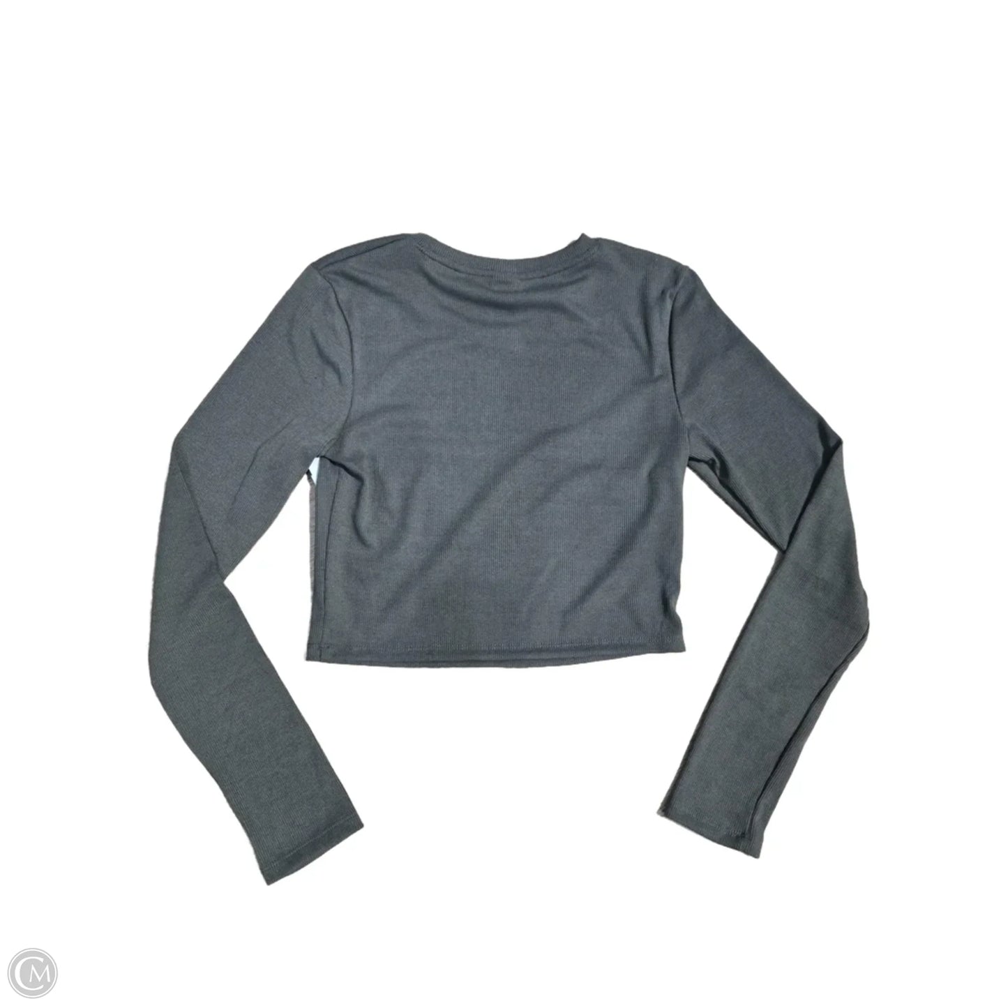 Top Long Sleeve By Cme In Green, Size: L
