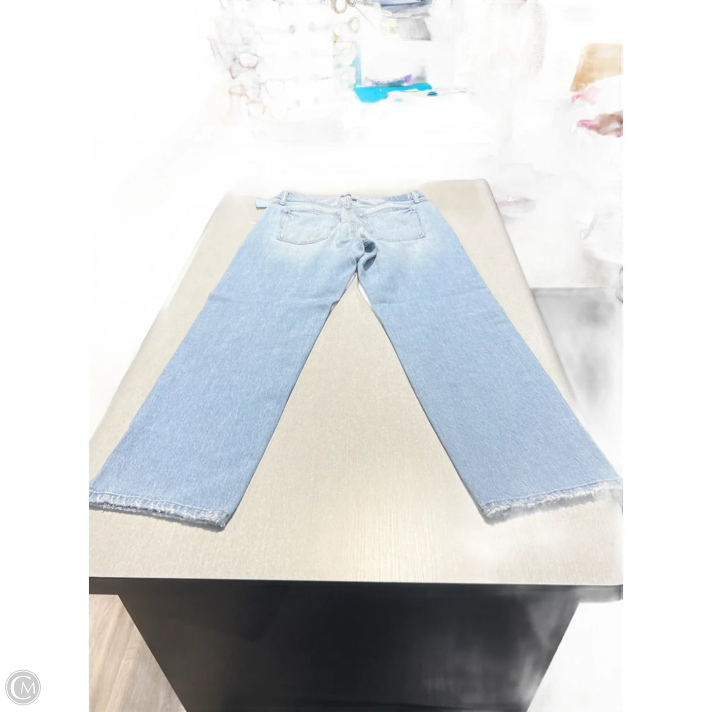 Jeans Flared By Maurices In Blue Denim, Size: 10