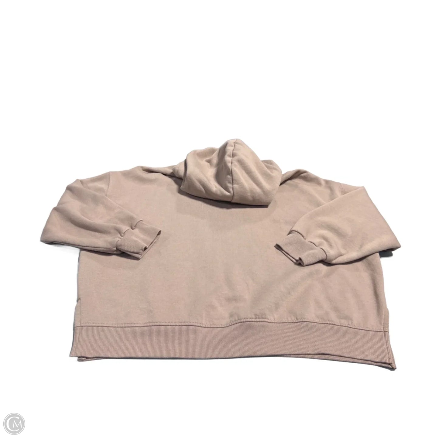 Sweatshirt Hoodie By Risen In Pink, Size: M