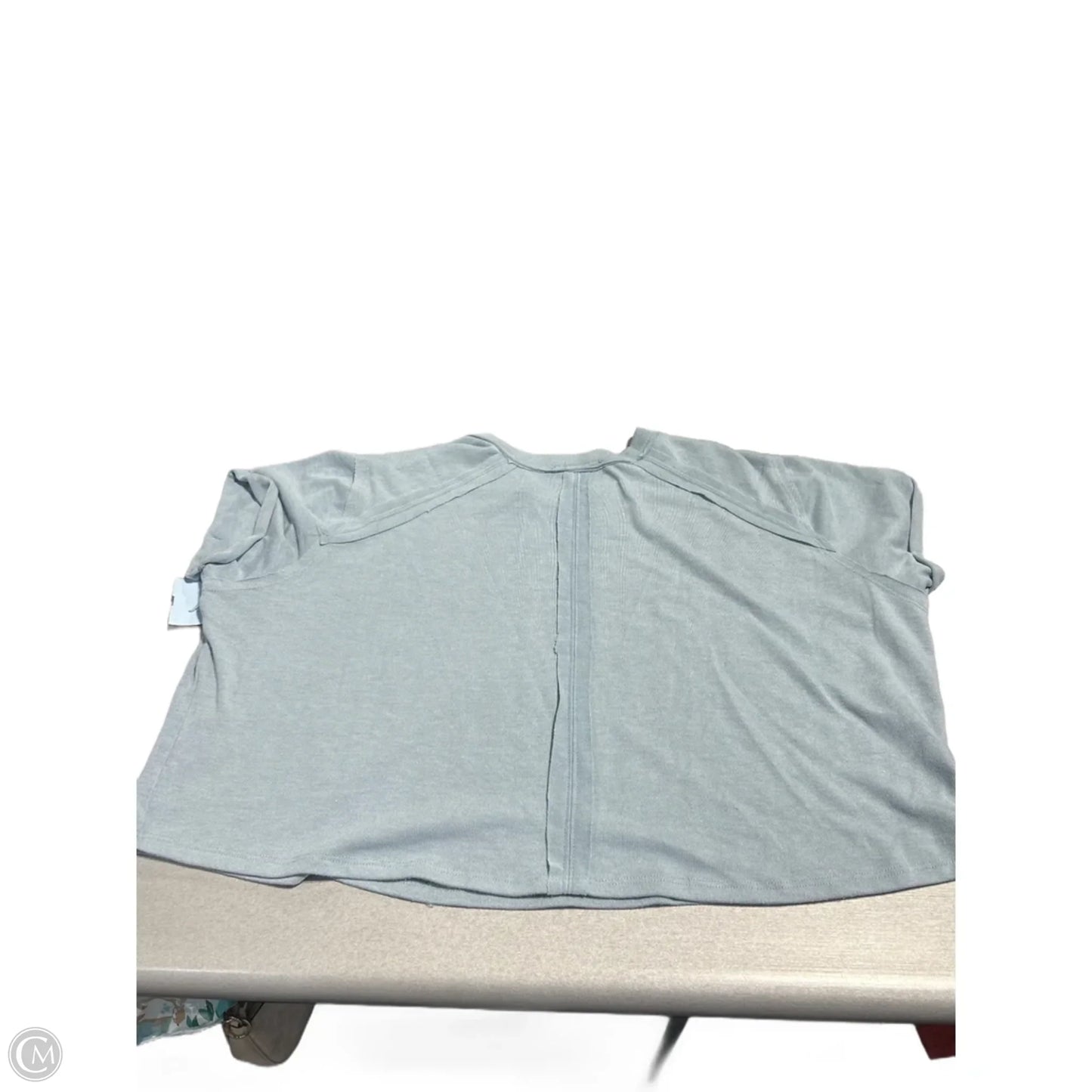 Top Short Sleeve Basic By Aerie In Blue, Size: S