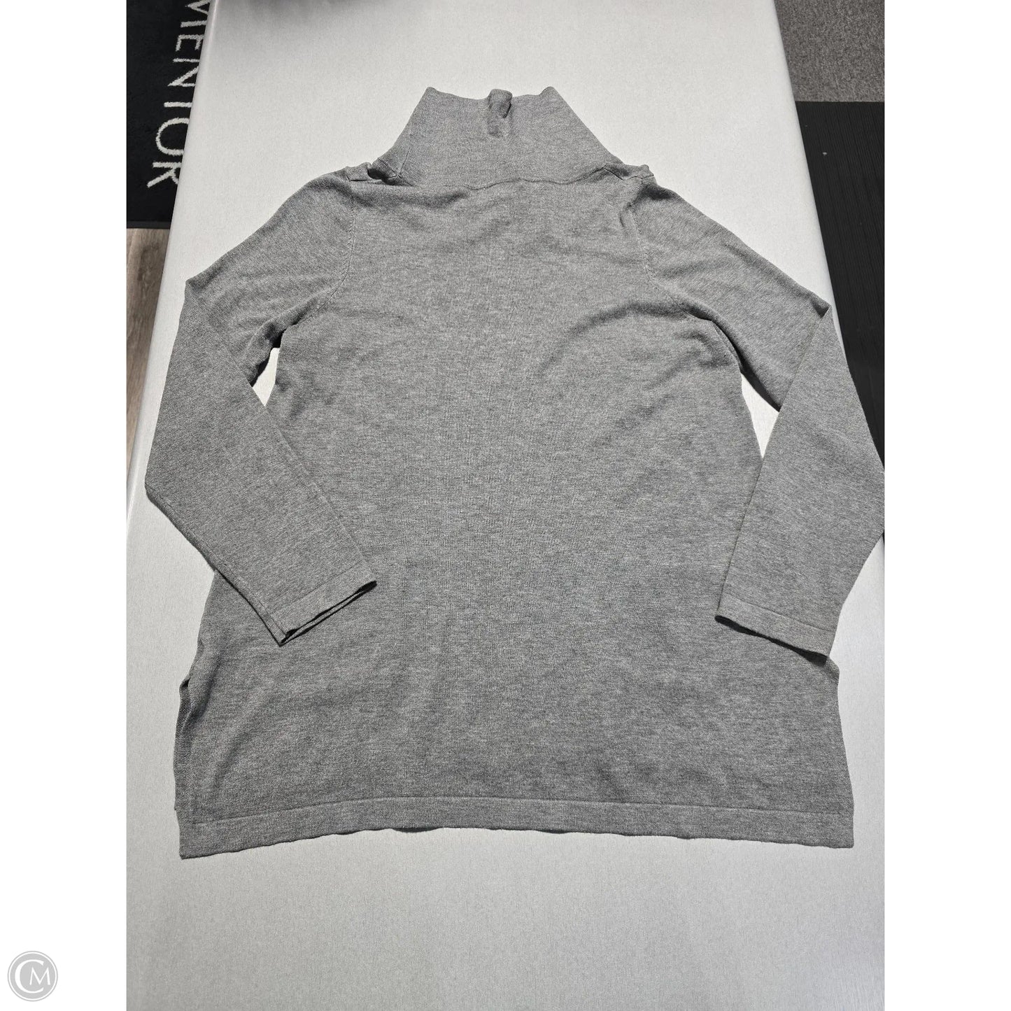 Sweater By Erin London In Grey, Size: L