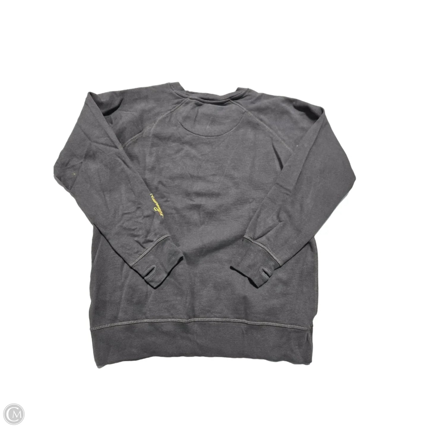 Sweatshirt Crewneck By Pressbox In Grey, Size: S