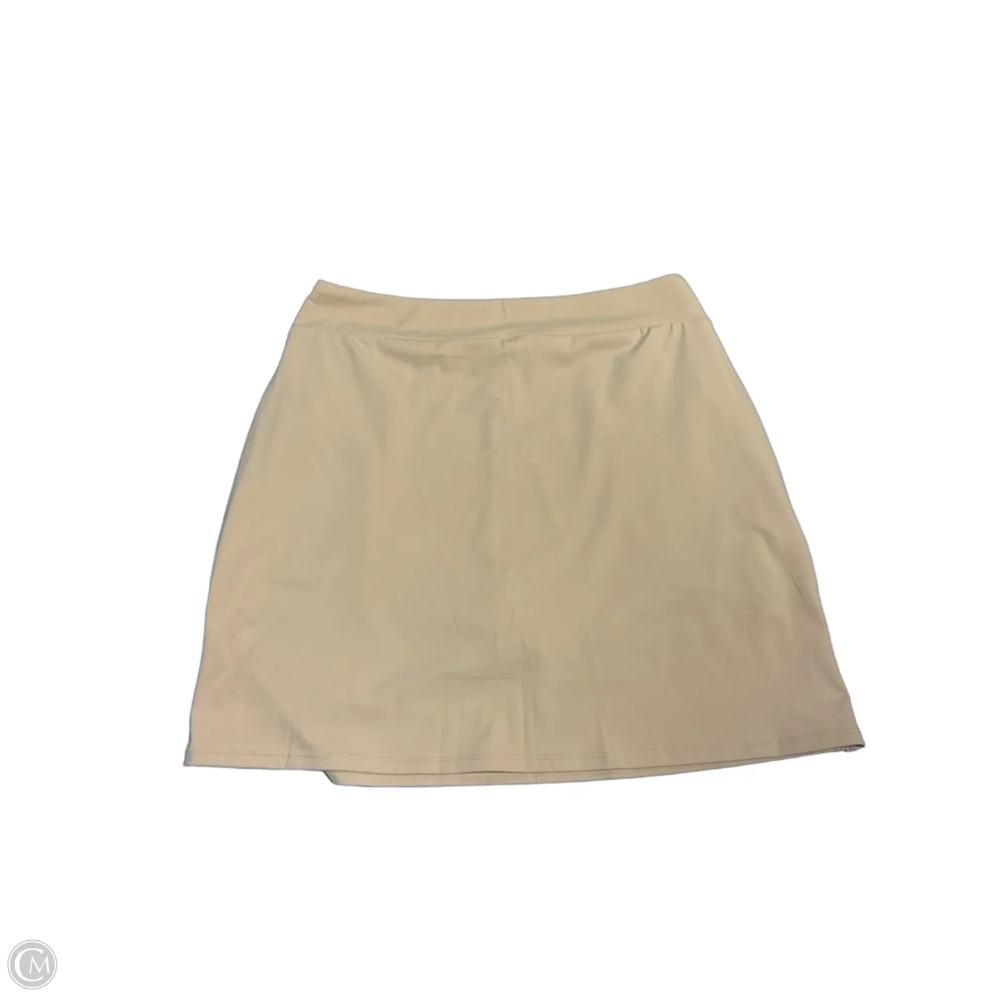 Athletic Skort By Cmc In Yellow, Size: L
