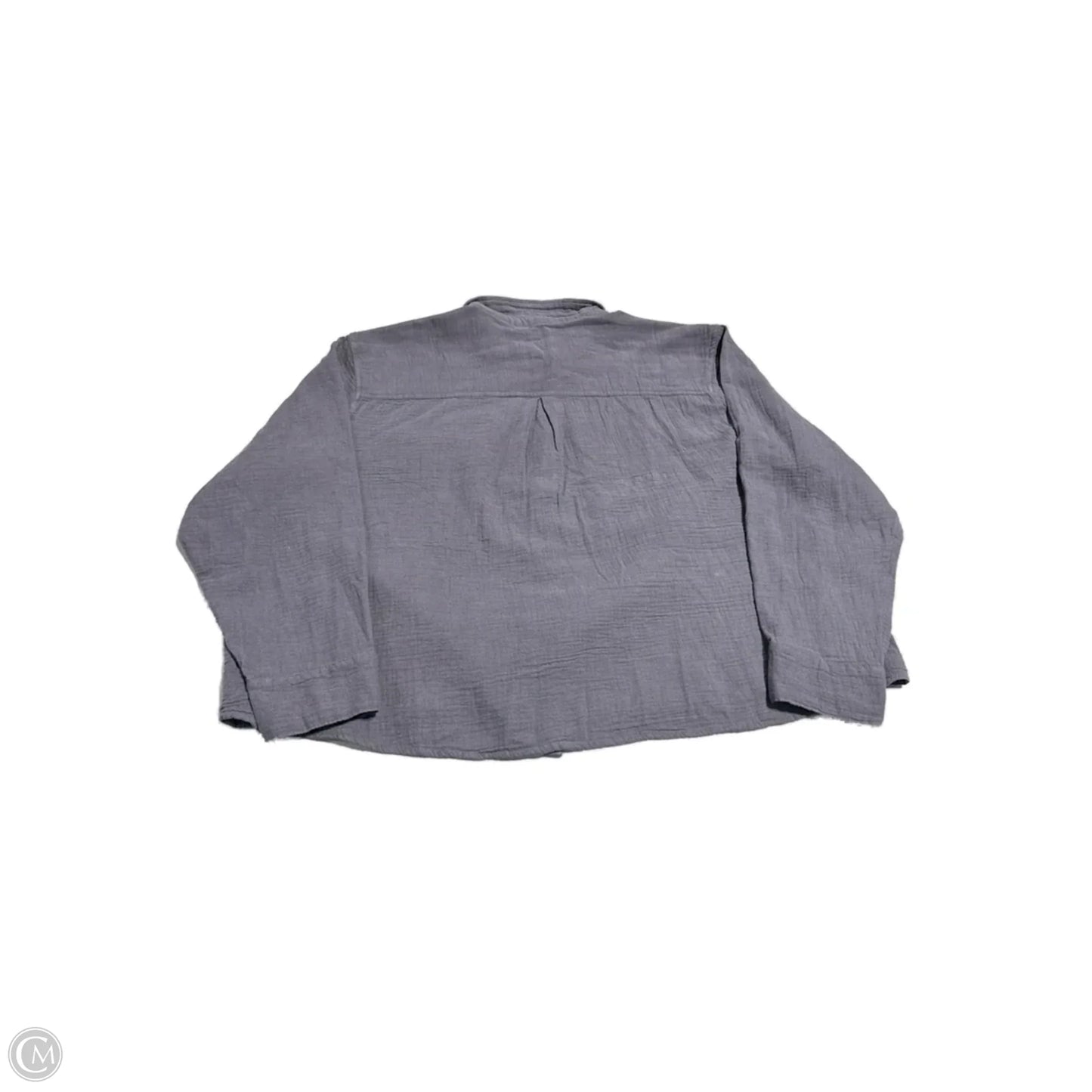 Top Long Sleeve By Maurices In Blue, Size: 2x