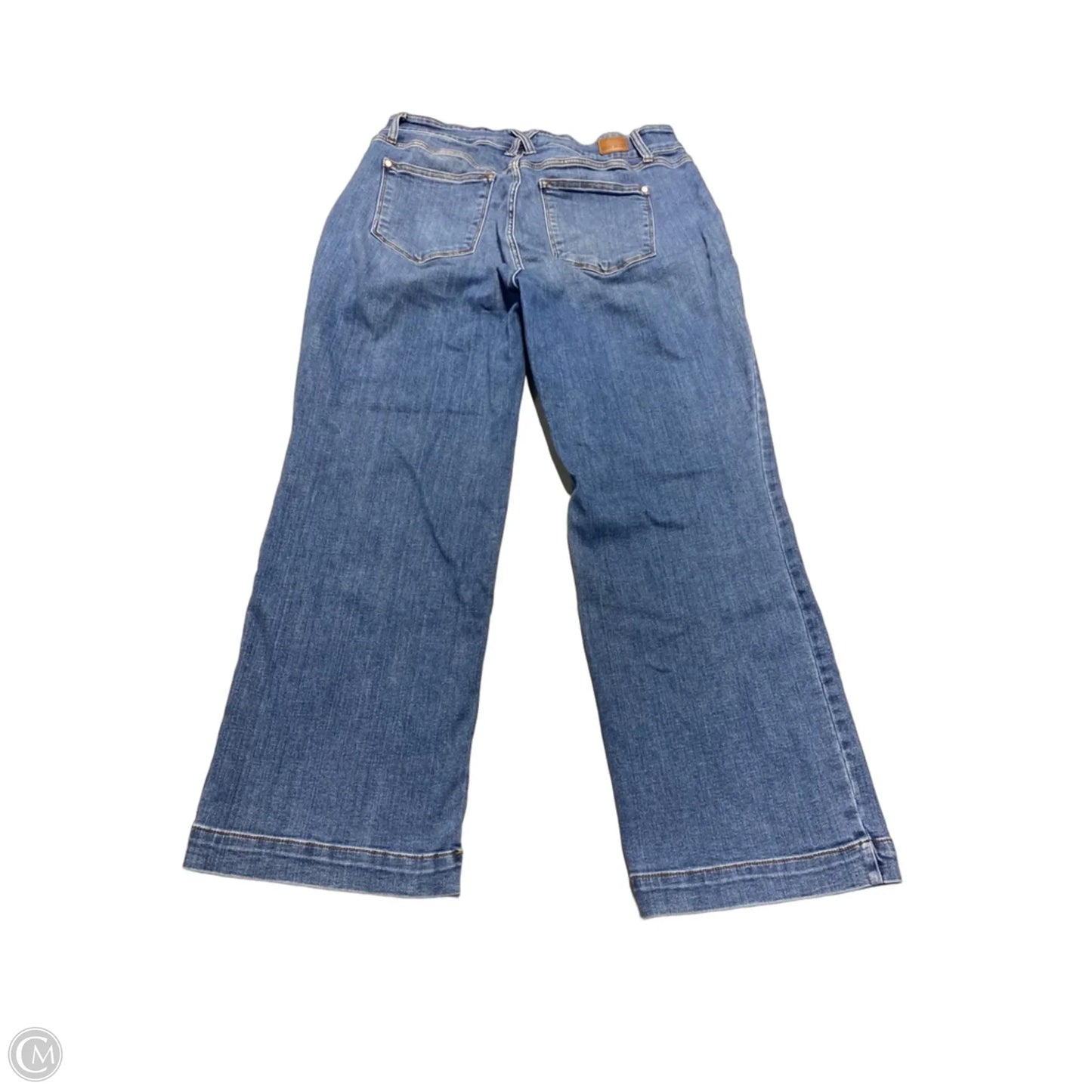 Jeans Wide Leg By Judy Blue In Blue Denim, Size: 20