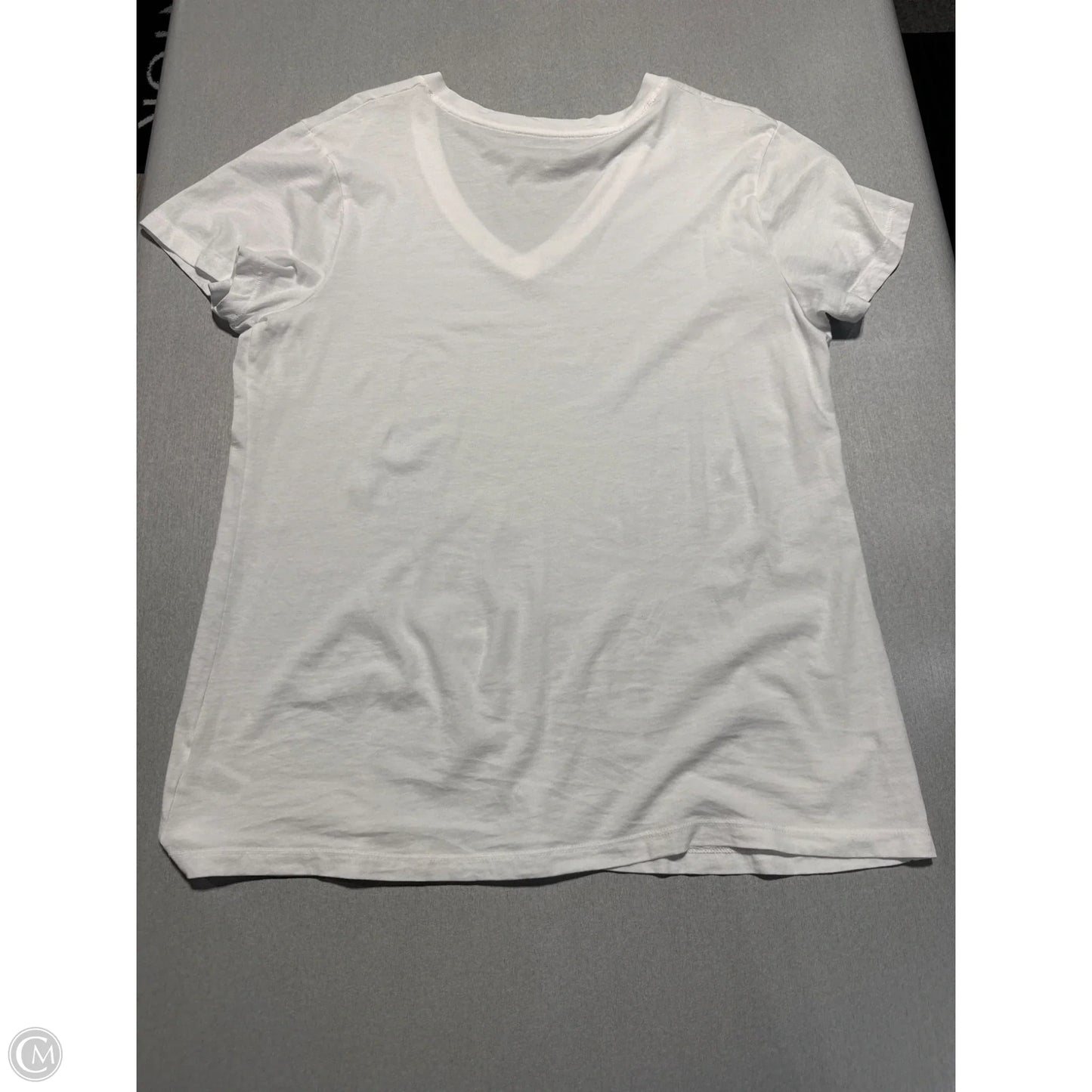 Top Short Sleeve Basic By Universal Thread In White, Size: L