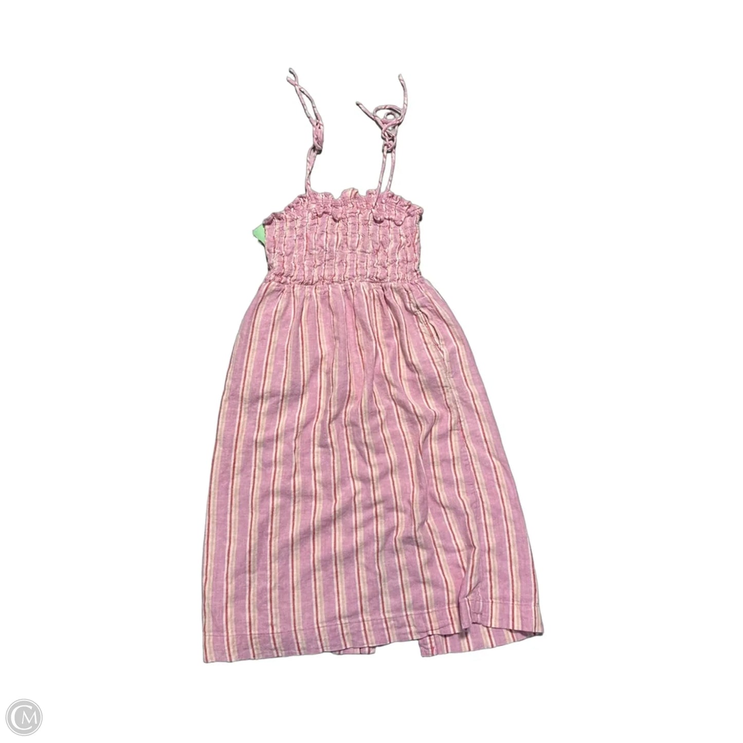 Dress Casual Midi By Universal Thread In Pink, Size: M