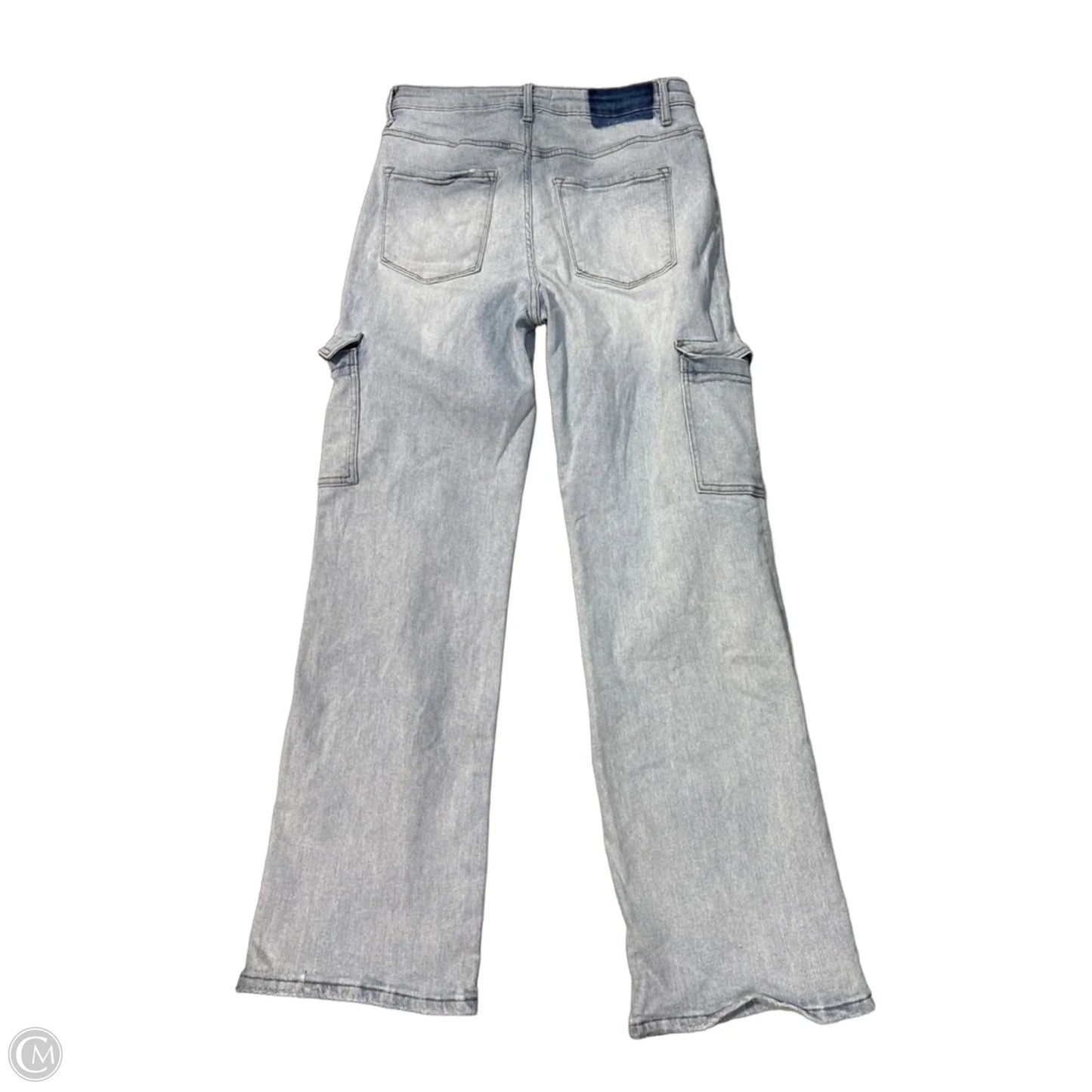 Jeans Wide Leg By Vervet In Blue Denim, Size: 8