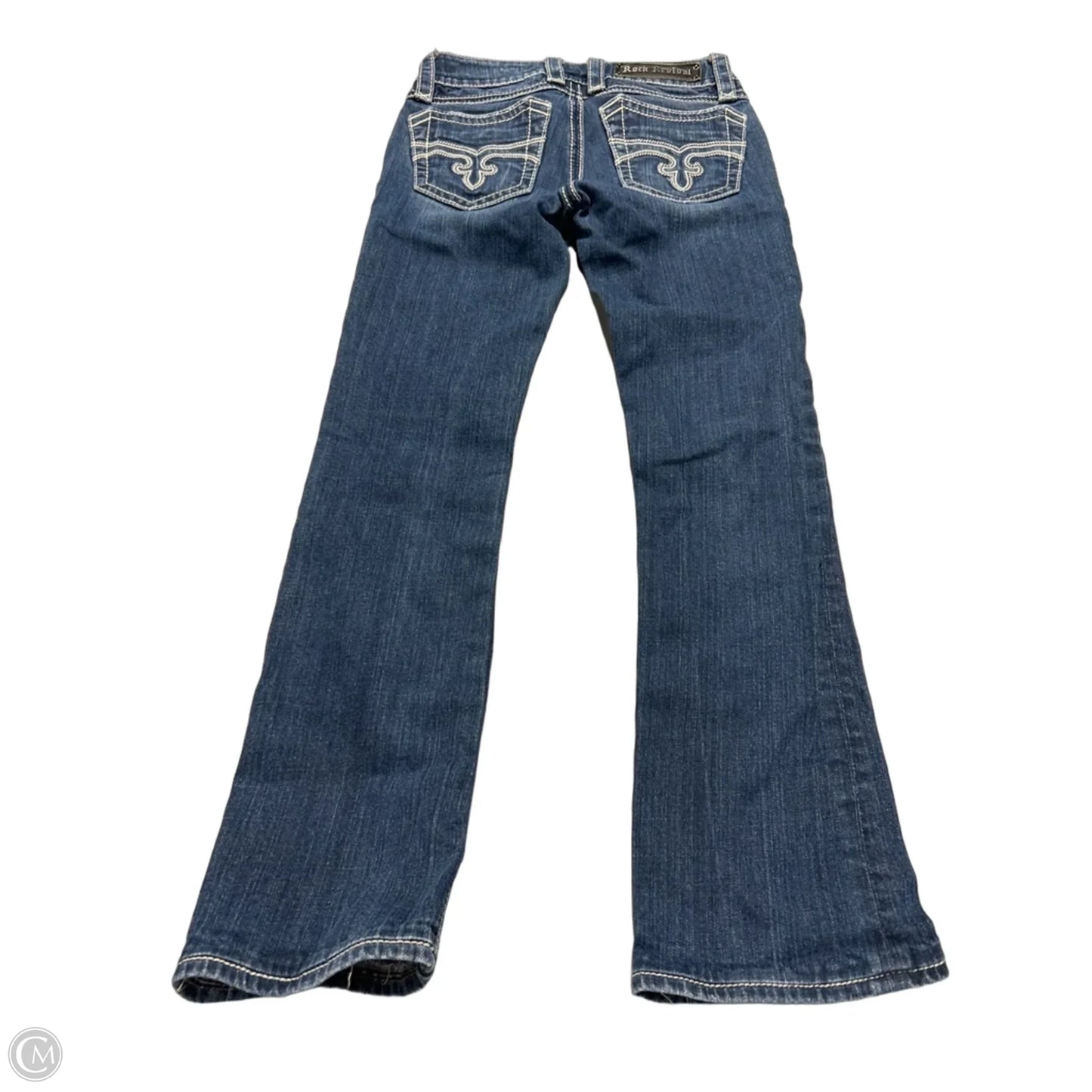 Jeans Boot Cut By Rock Revival In Blue, Size: 2