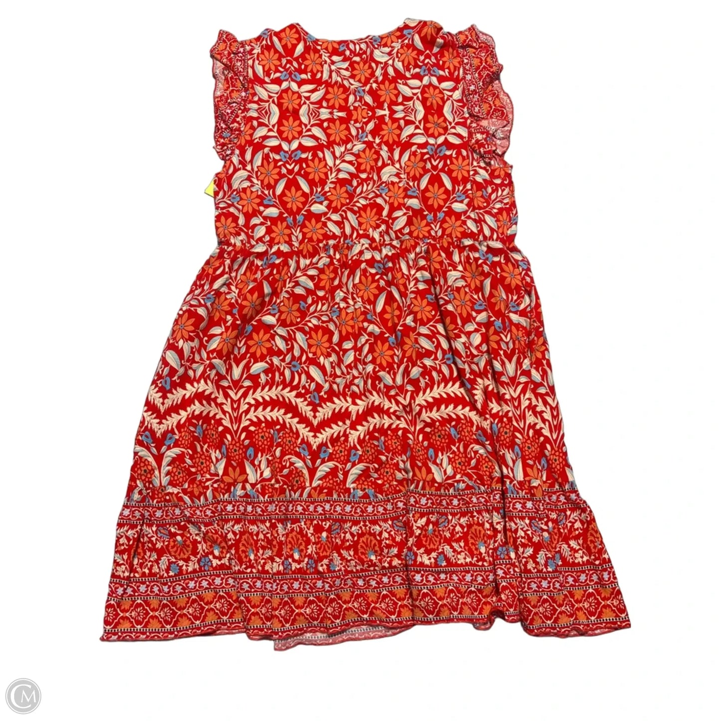 Dress Casual Maxi By Cme In Red, Size: 2x