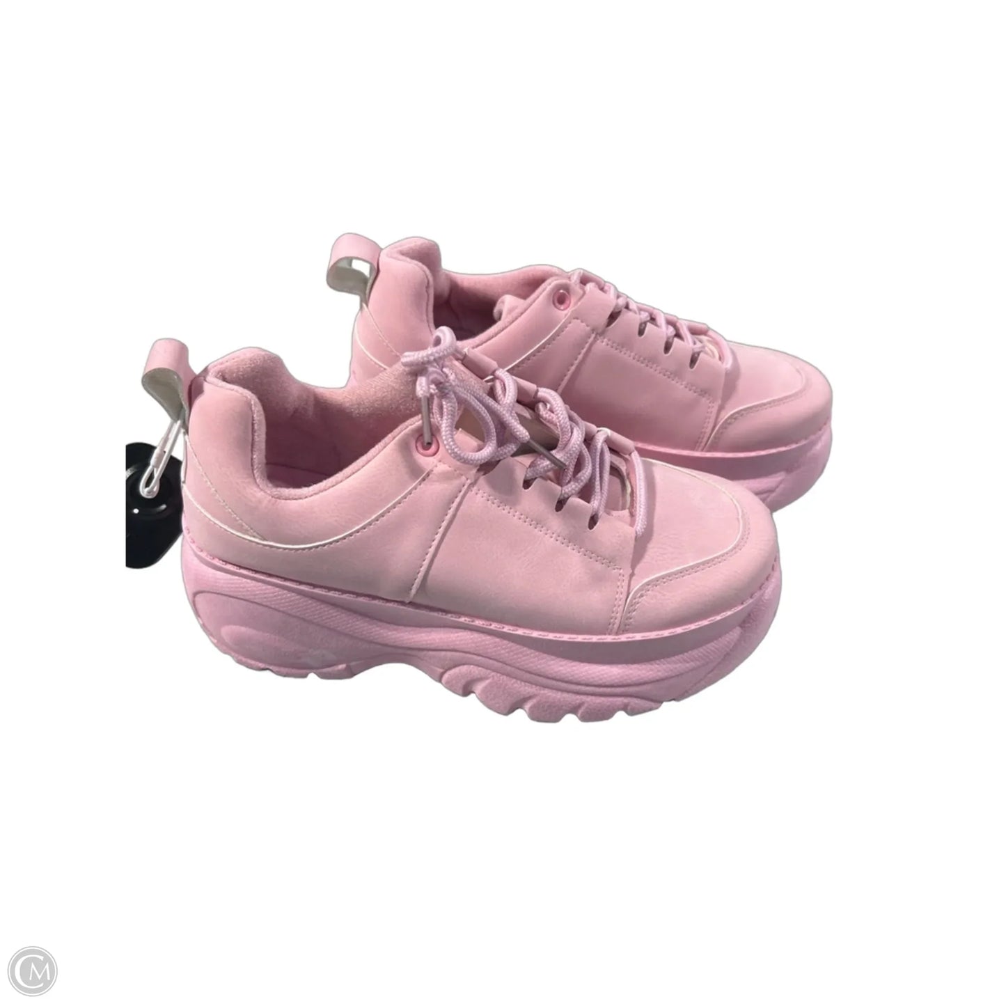 Shoes Athletic By Bamboo In Pink, Size: 8
