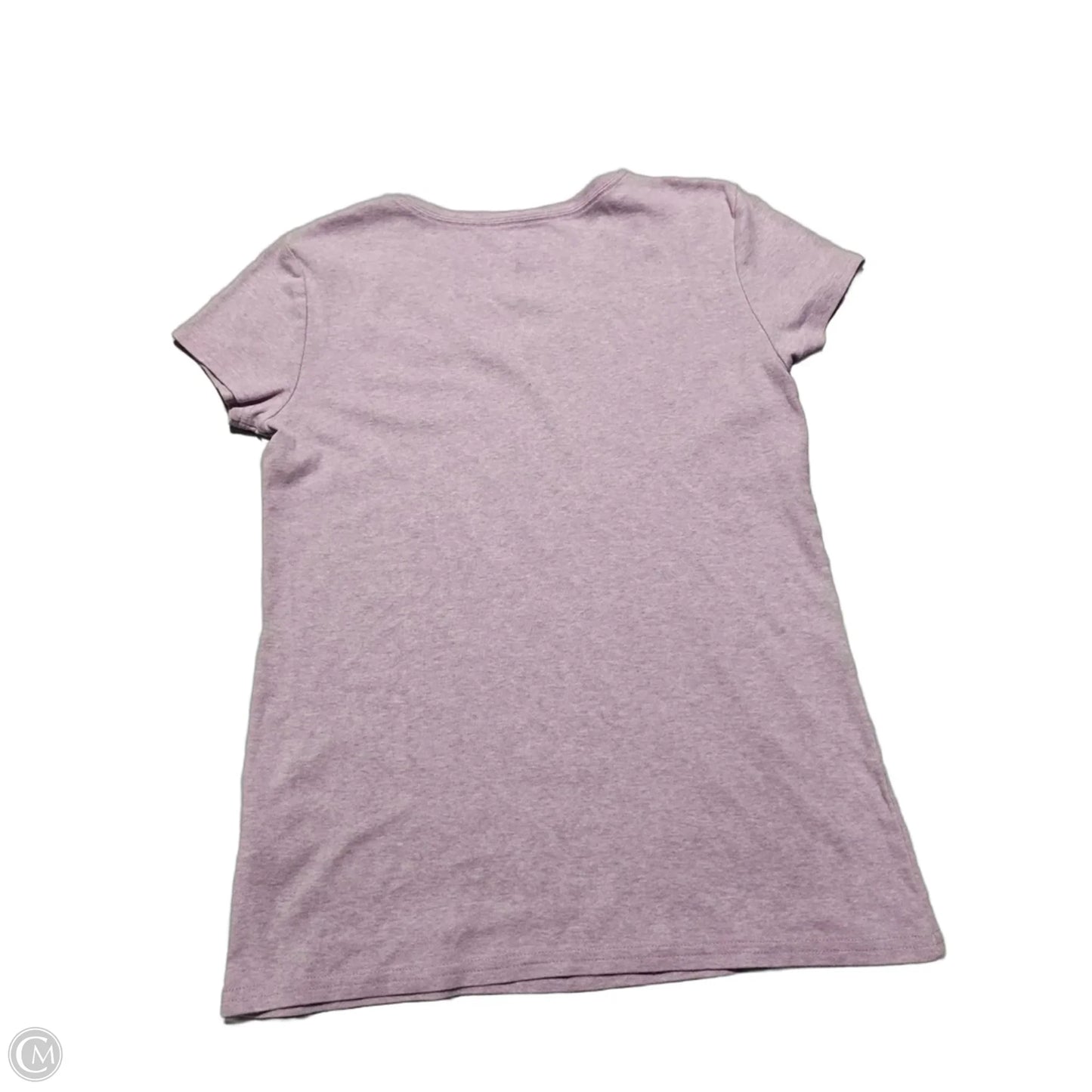 Top Short Sleeve By Kirkland In Purple, Size: L