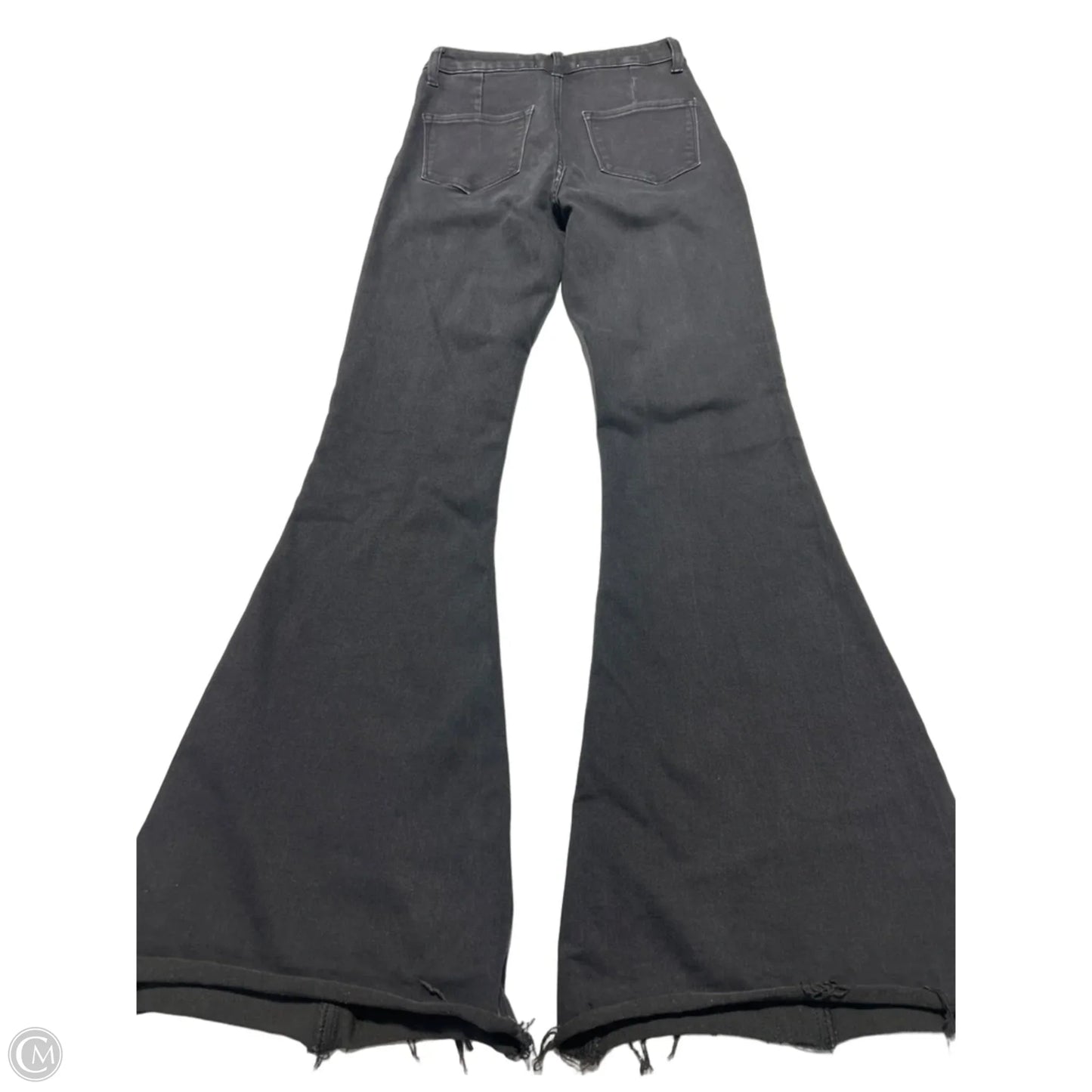 Jeans Boot Cut By Vervet In Black Denim, Size: 4