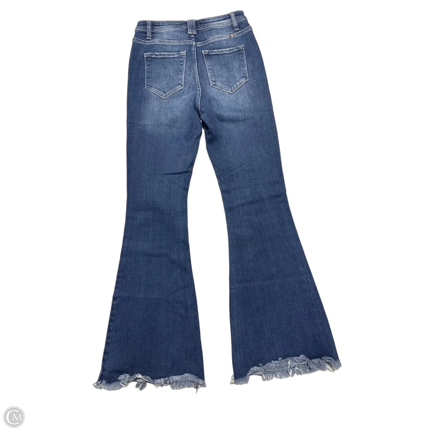 Jeans Boot Cut By Kancan In Blue Denim, Size: 6