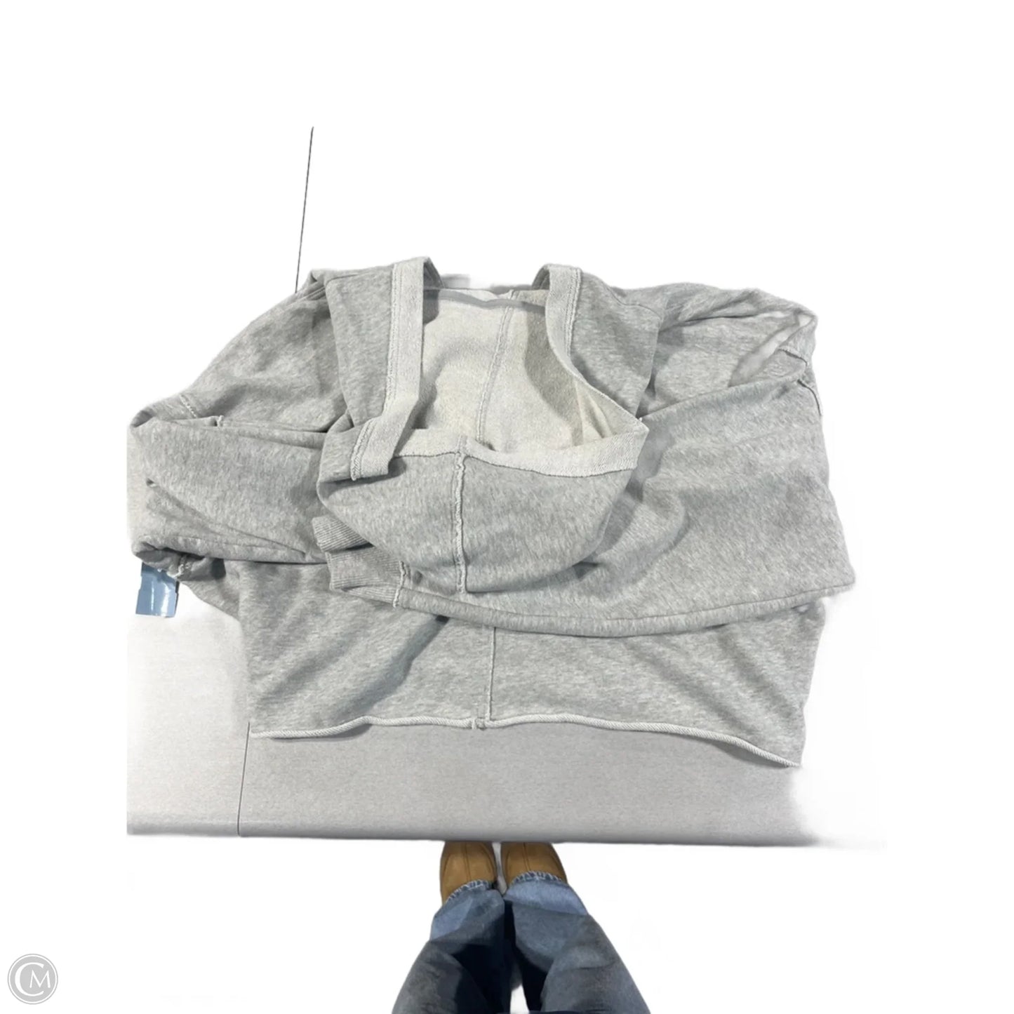 Sweatshirt Hoodie By Aerie In Grey, Size: Xl