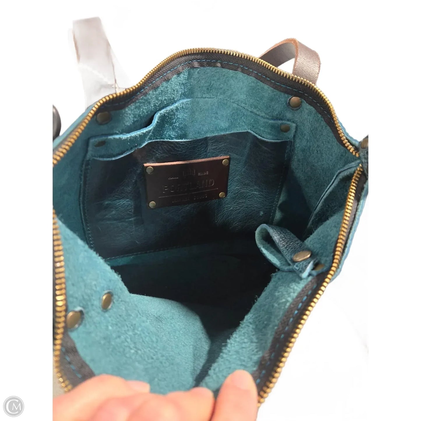 Tote Leather By Portland Leather, Size: Large