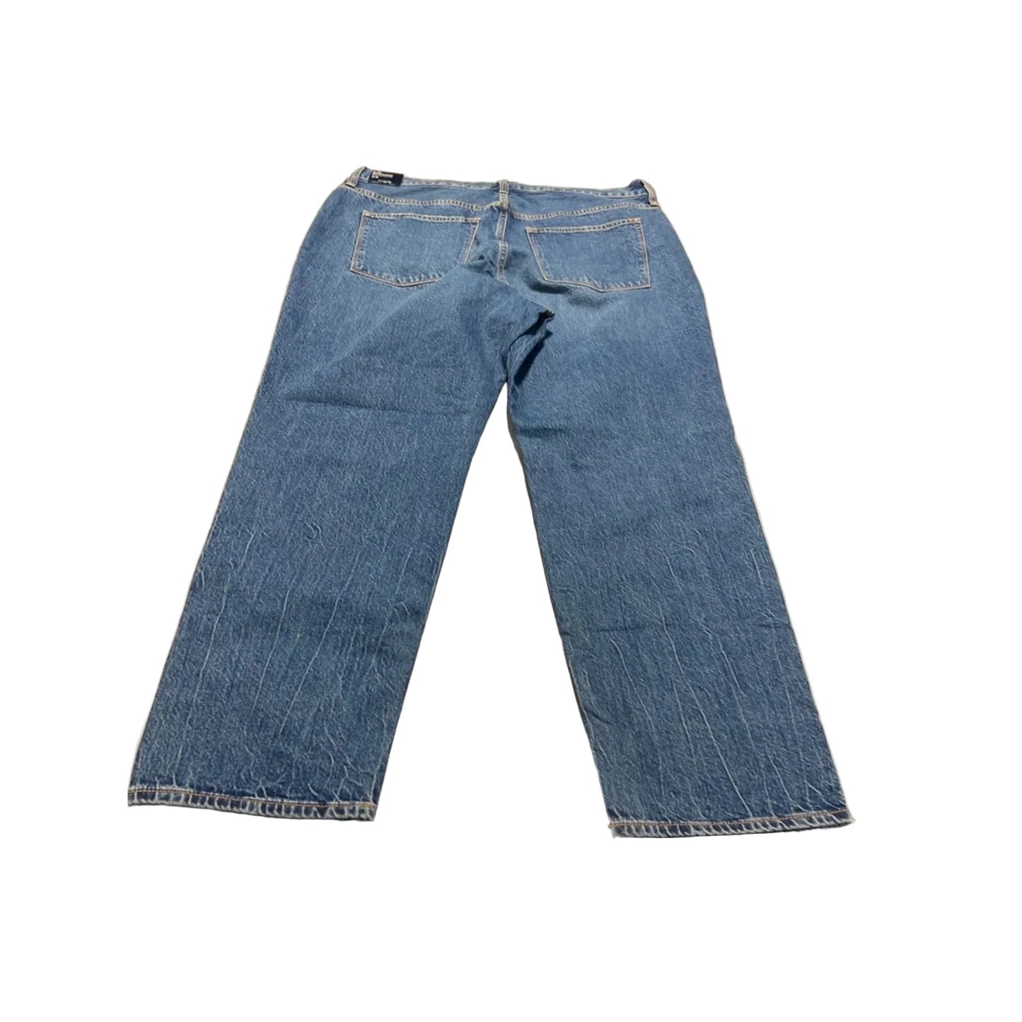 Jeans Straight By J. Crew In Blue Denim, Size: 16