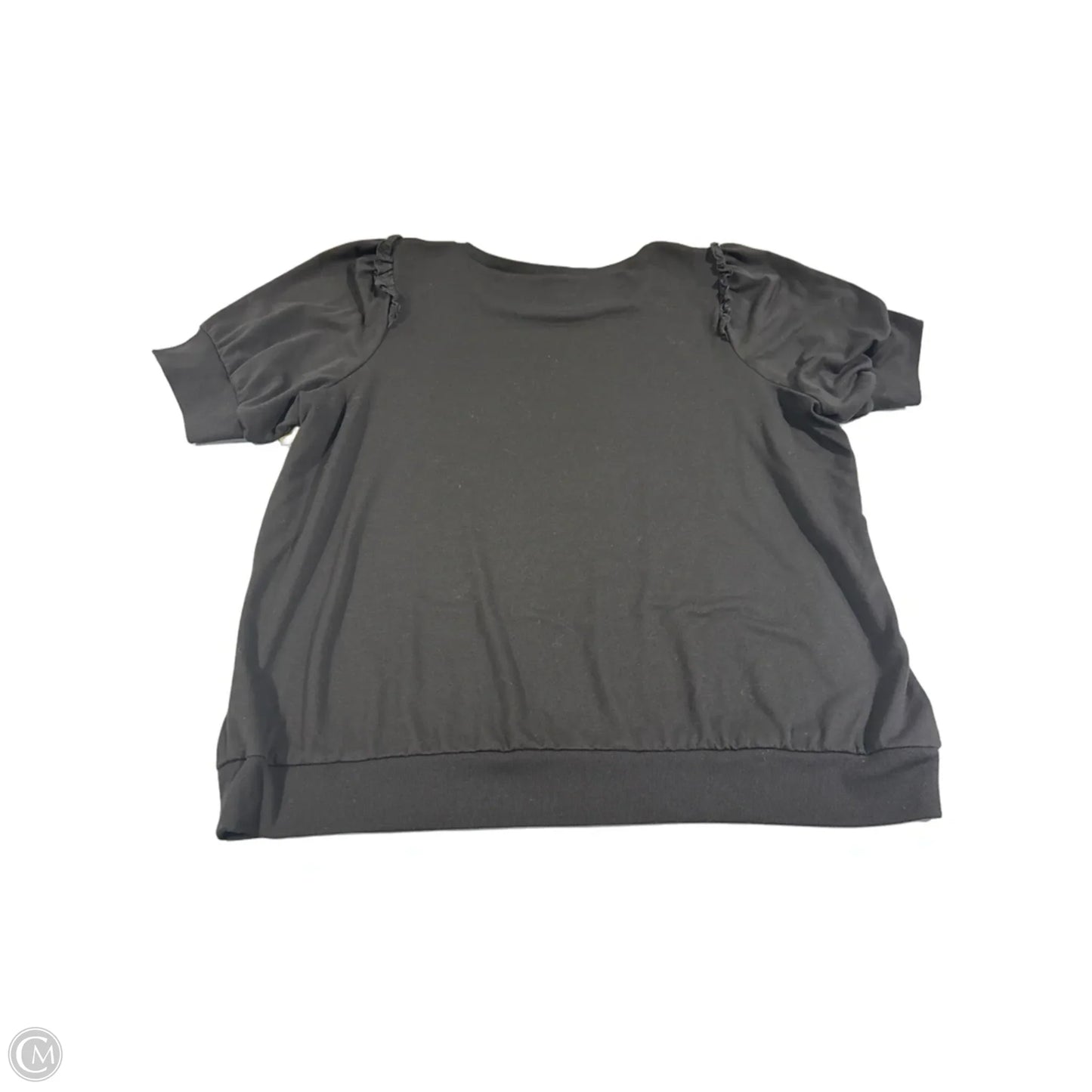 Top Short Sleeve By Torrid In Black, Size: 3x