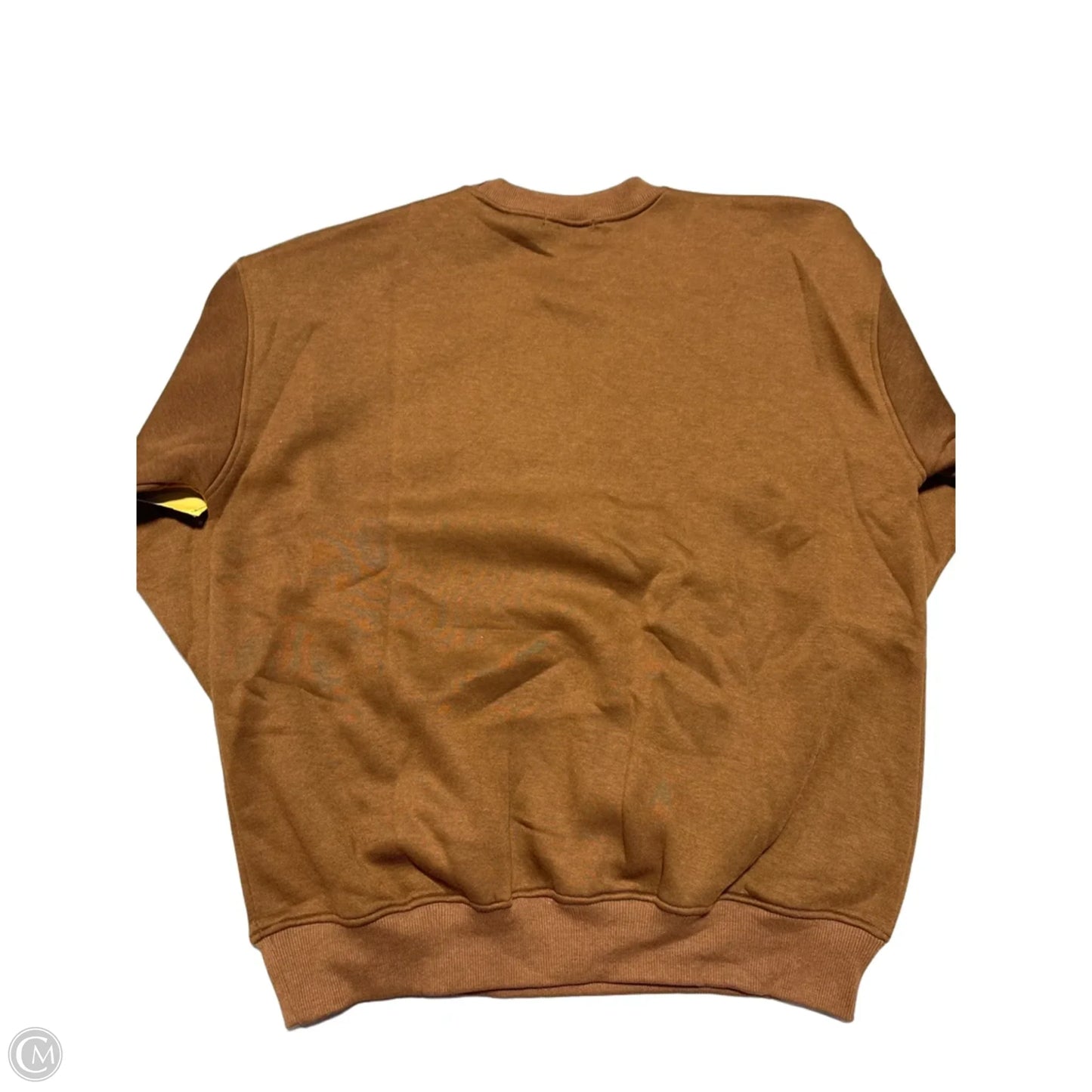 Sweatshirt Crewneck By Cmc In Brown, Size: S