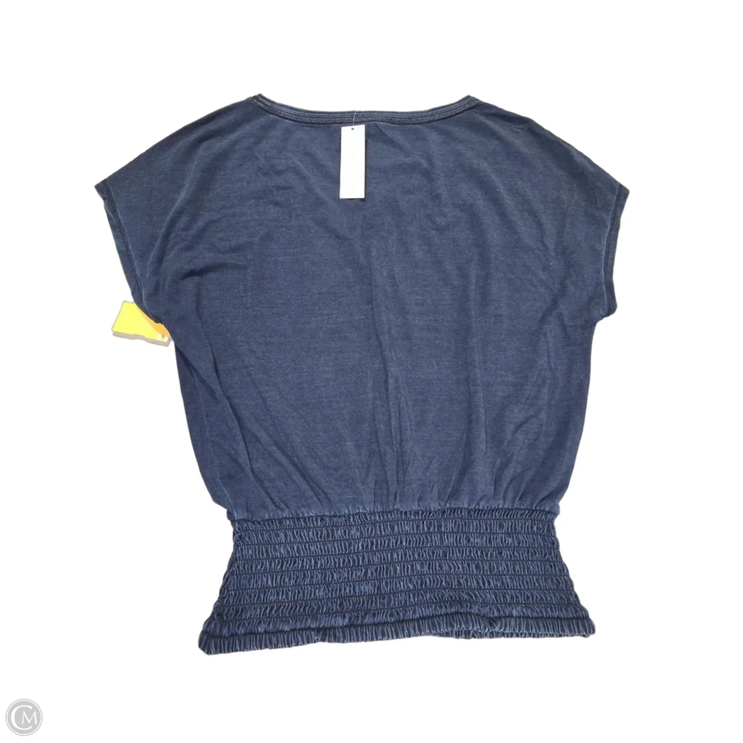 Top Short Sleeve By White House Black Market In Blue, Size: Xs
