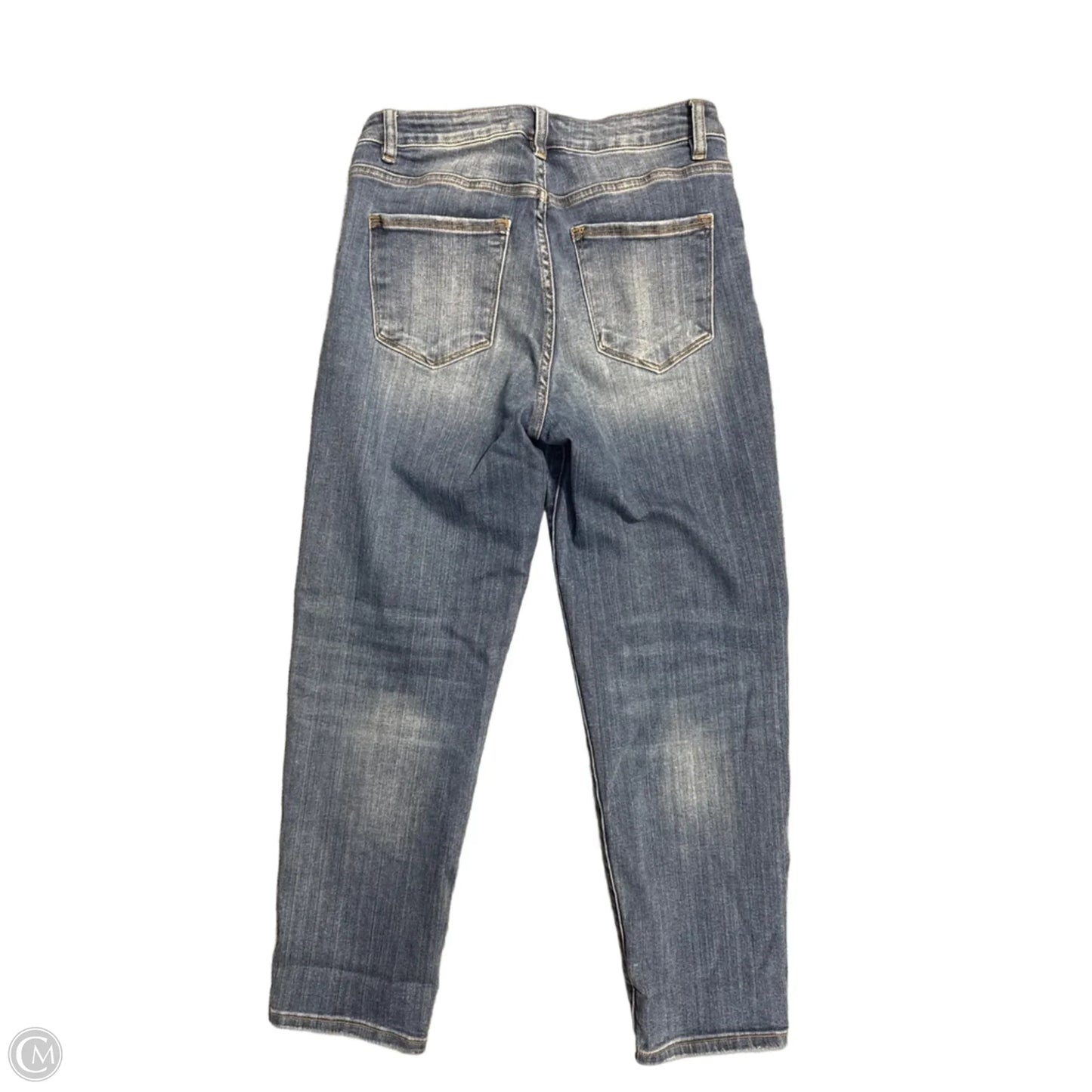 Jeans Straight By Risen In Blue Denim, Size: 6