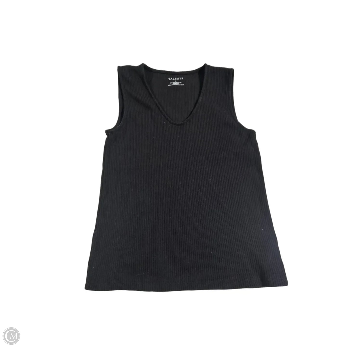 Tank Top By Talbots In Black, Size: S