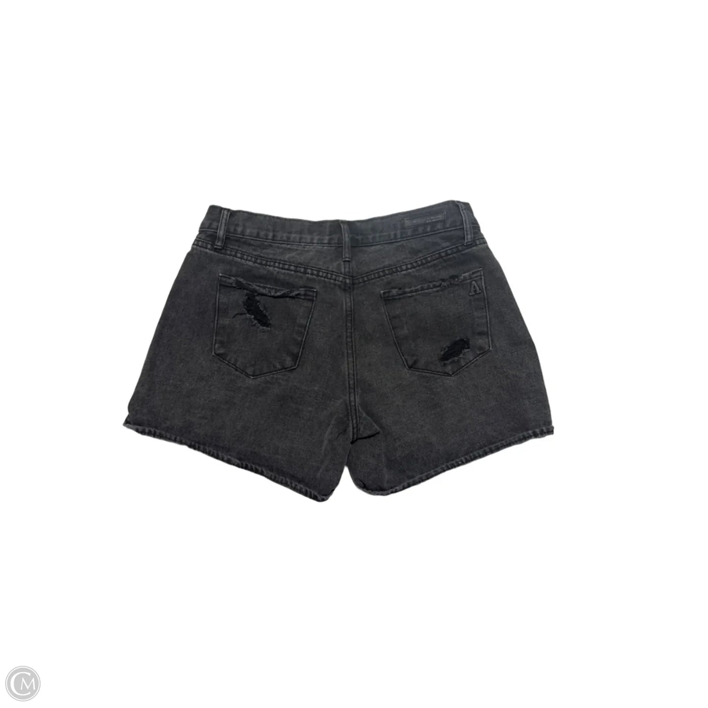 Shorts By Articles Of Society In Black Denim, Size: 4