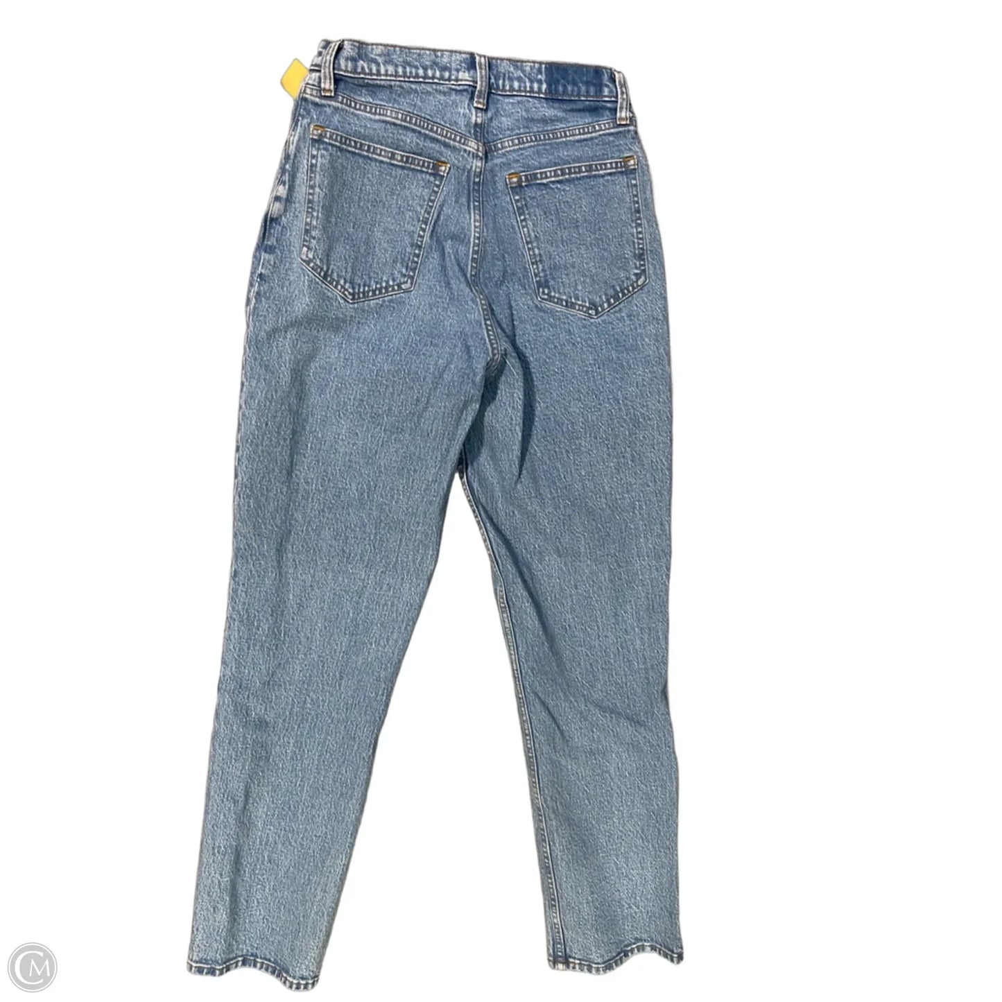 Jeans Straight By Abercrombie And Fitch In Blue Denim, Size: 8