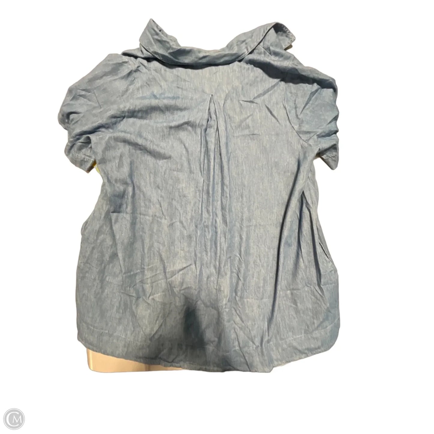 Dress Casual Midi By Old Navy In Blue Denim, Size: 2x