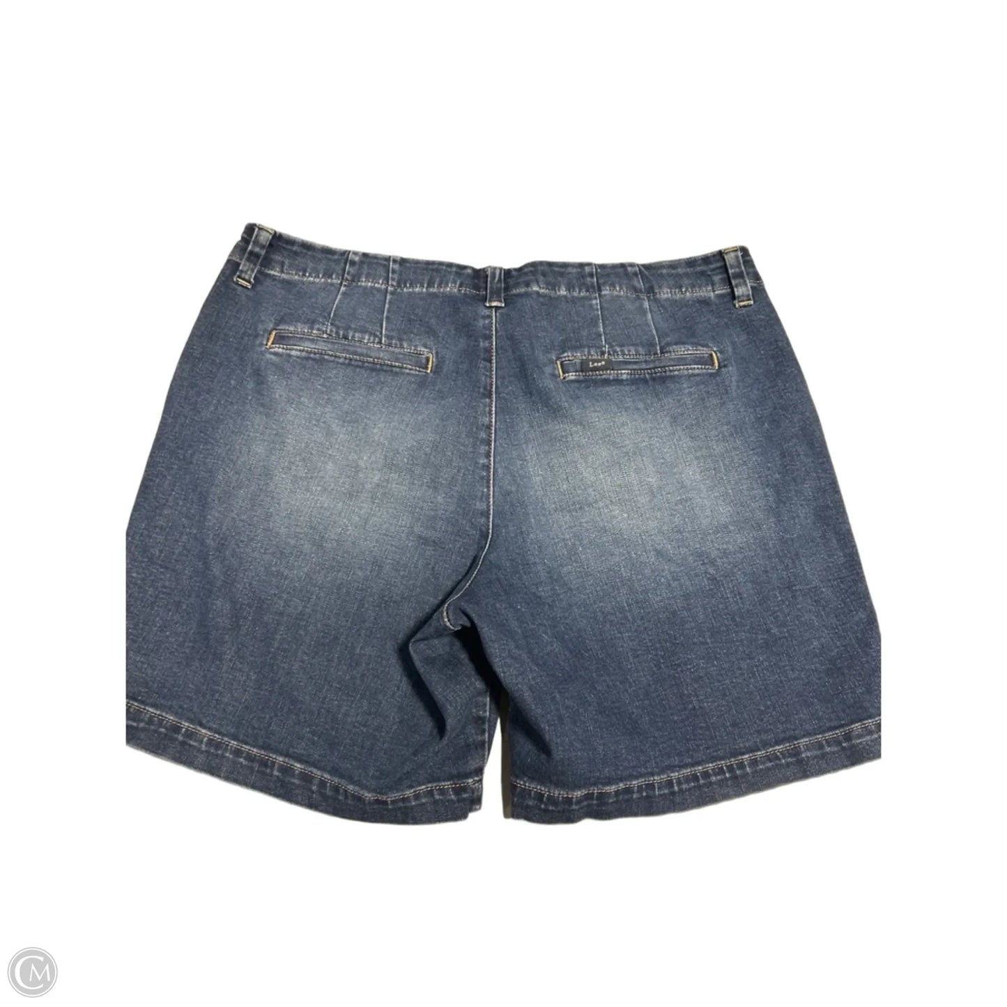 Shorts By Lee In Blue Denim, Size: 16