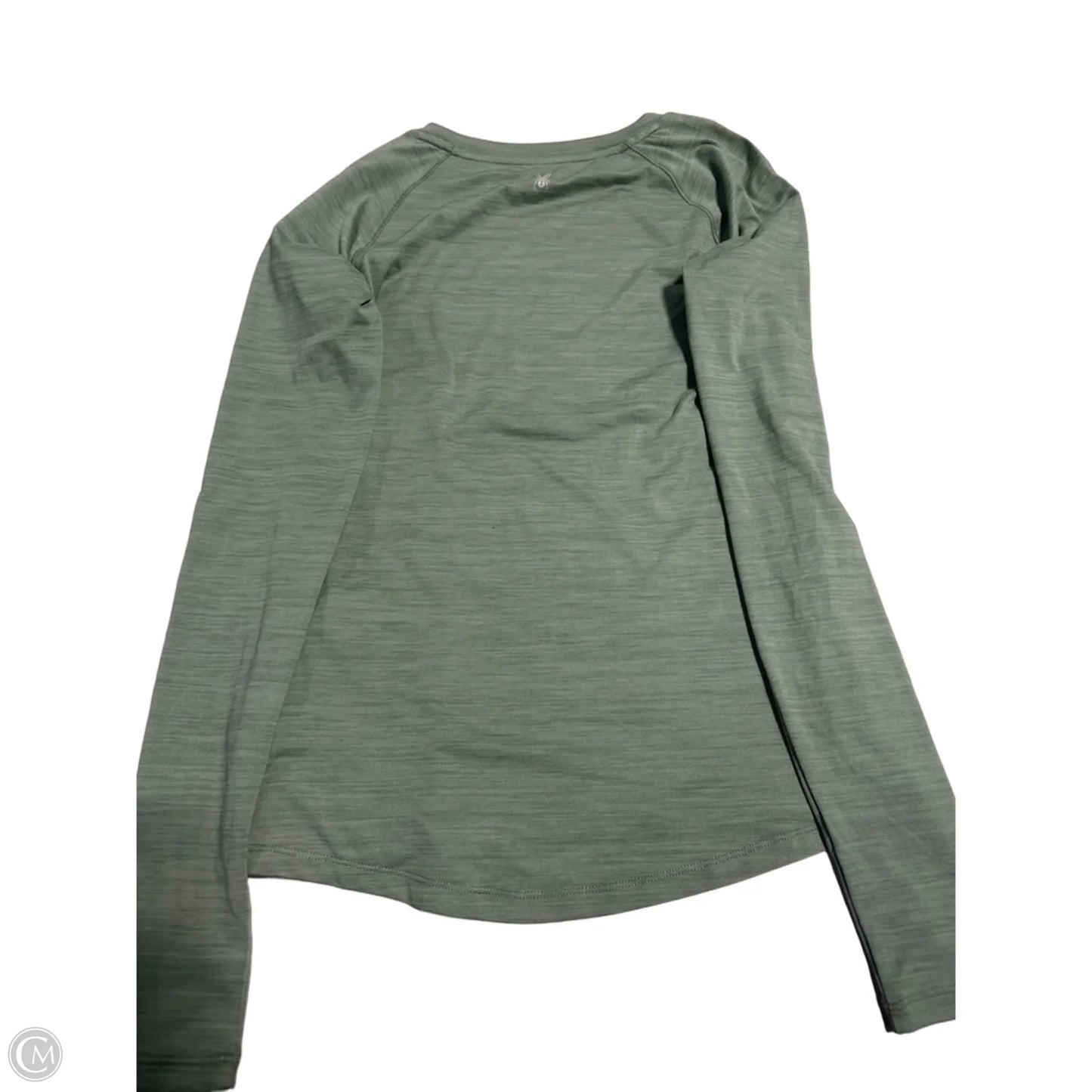 Athletic Top Long Sleeve Crewneck By Spyder In Green, Size: Xs