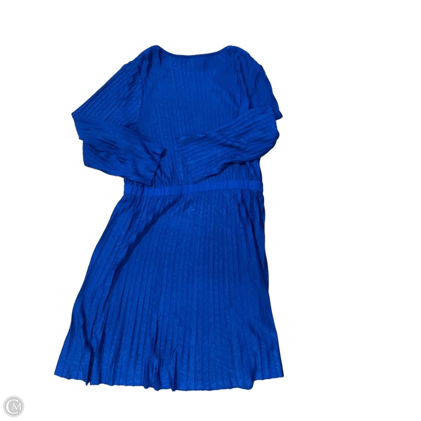 Dress Casual Maxi By Ming Wang In Blue, Size: 1x