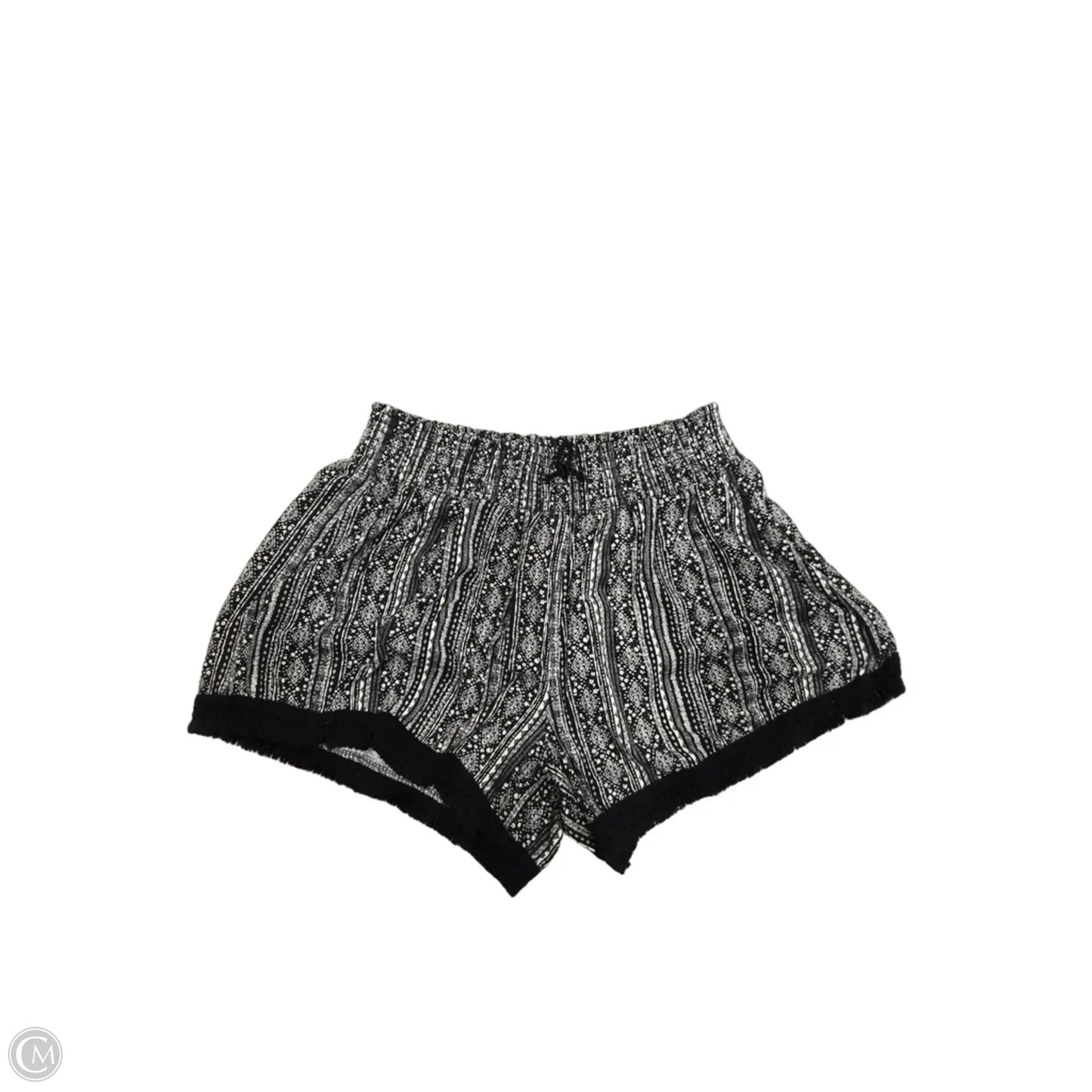 Shorts By No Boundaries In Black & White, Size: Xl