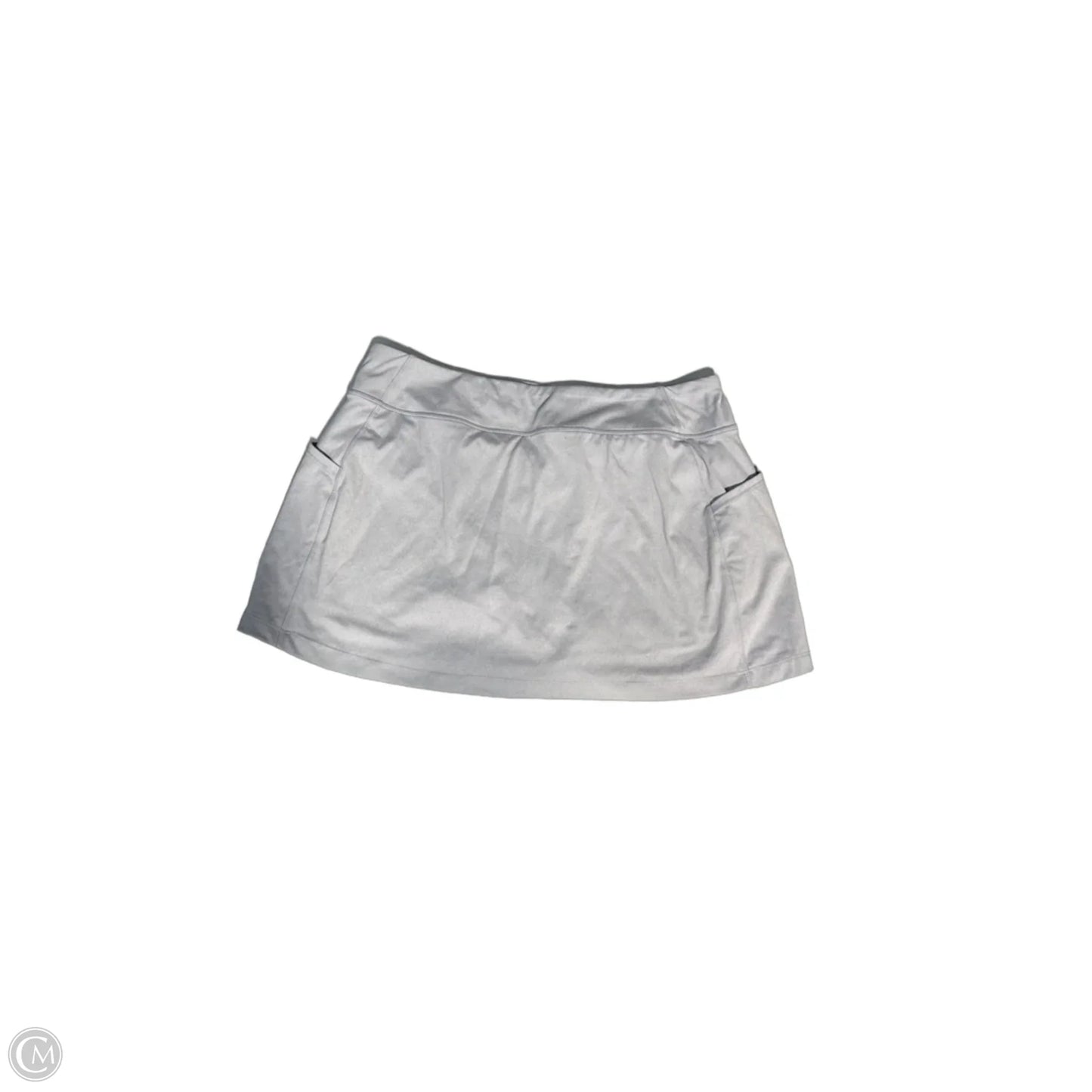 Athletic Skort By Reebok In Grey, Size: Xl