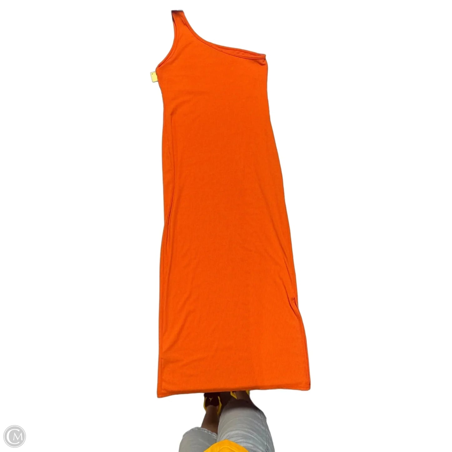 Dress Casual Maxi By See You Monday In Orange, Size: Xl
