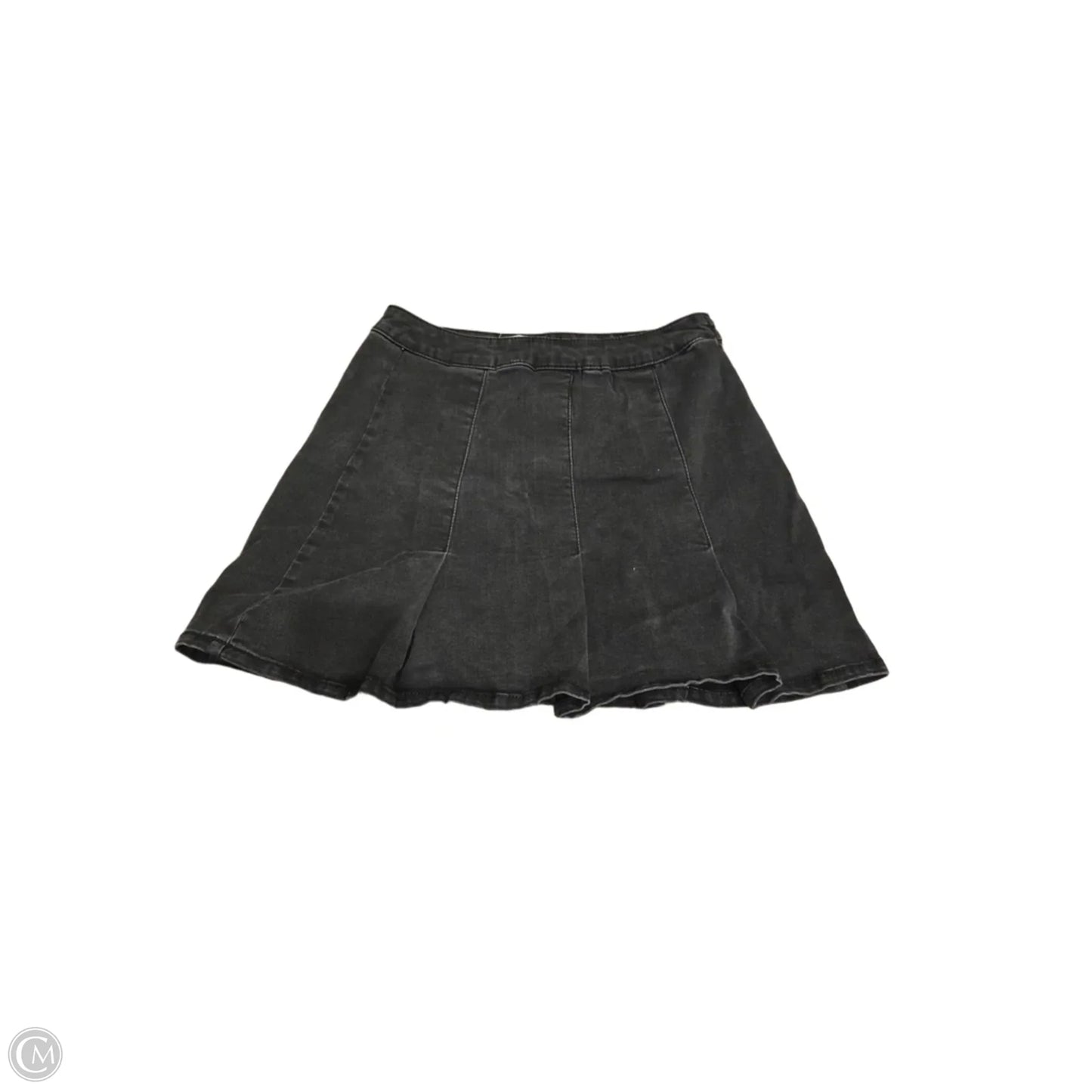 Skirt Mini & Short By So In Black Denim, Size: 14