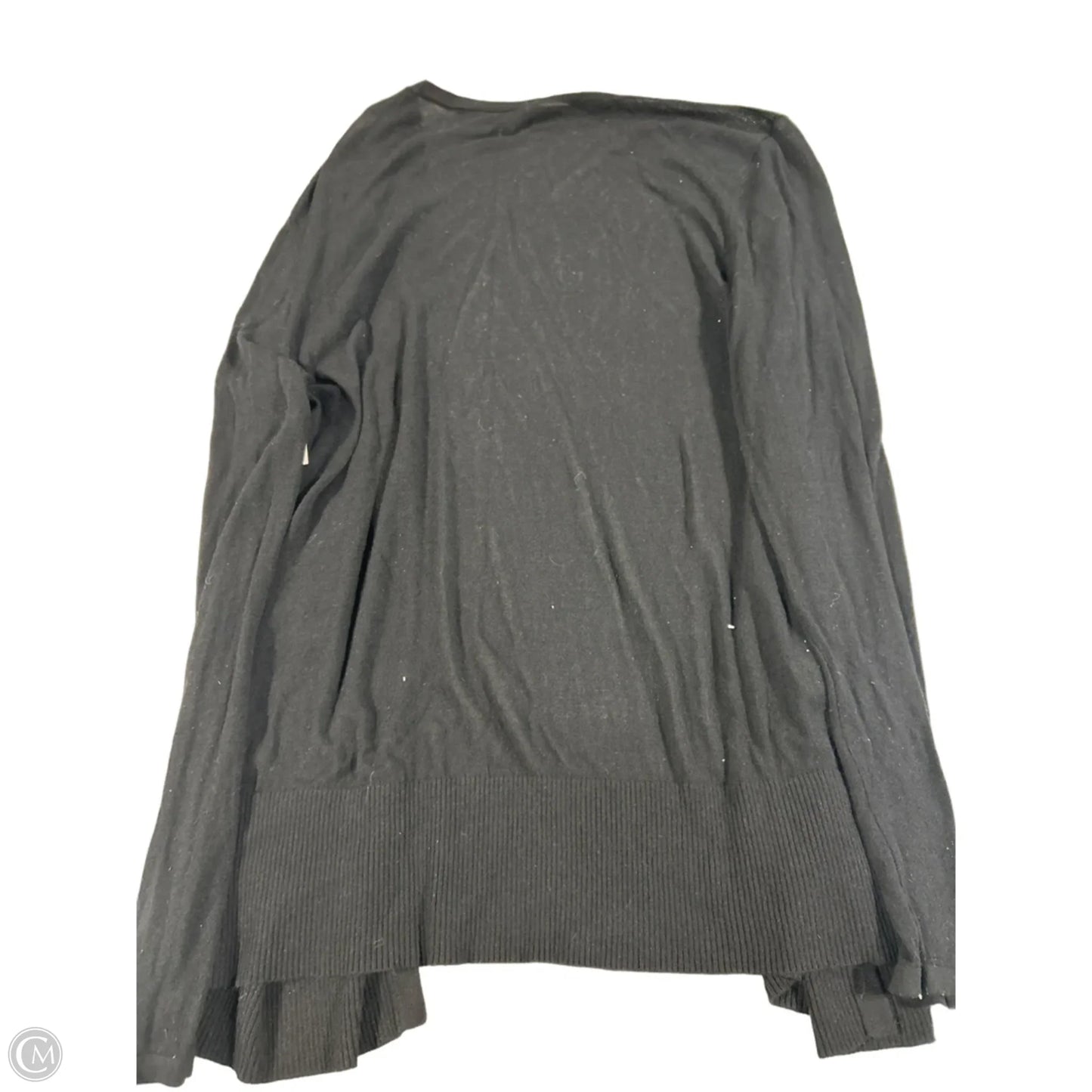 Cardigan By Ann Taylor In Black, Size: L