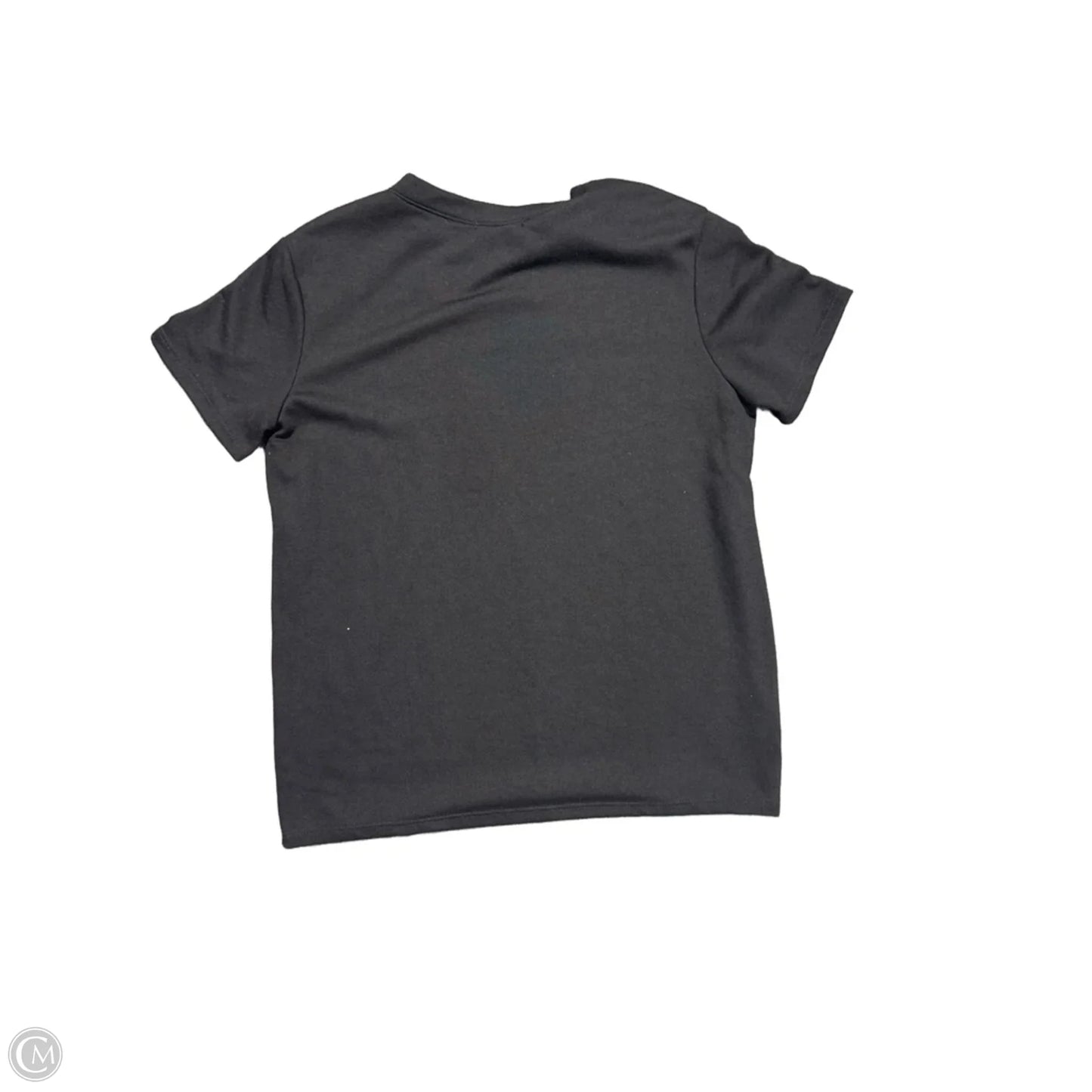 Top Short Sleeve Basic By Cherish In Black, Size: M