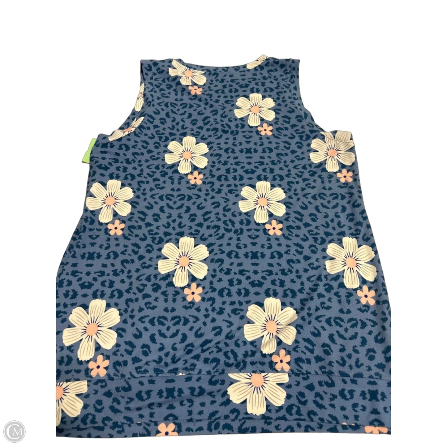 Tank Top By Cmc In Blue, Size: L