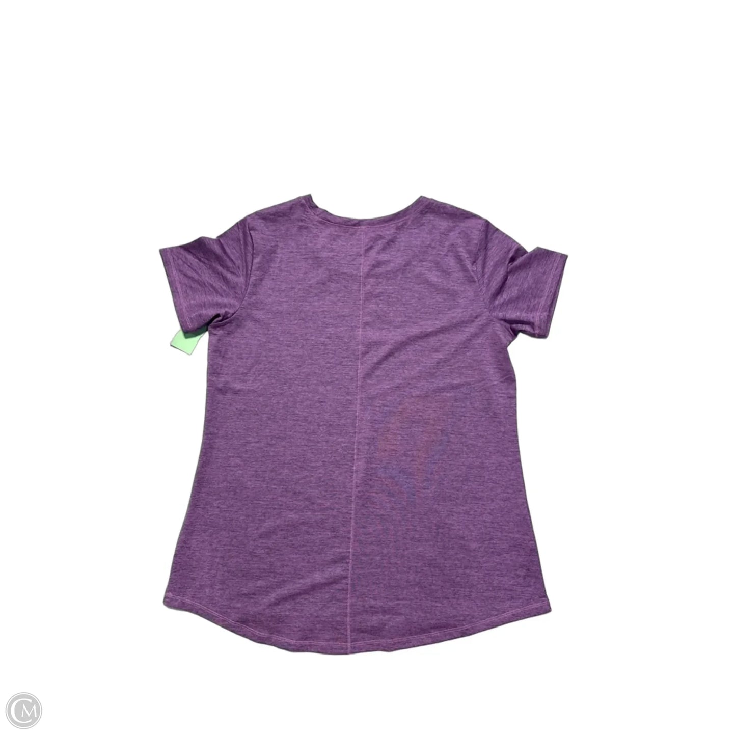 Top Short Sleeve By Eddie Bauer In Purple, Size: M