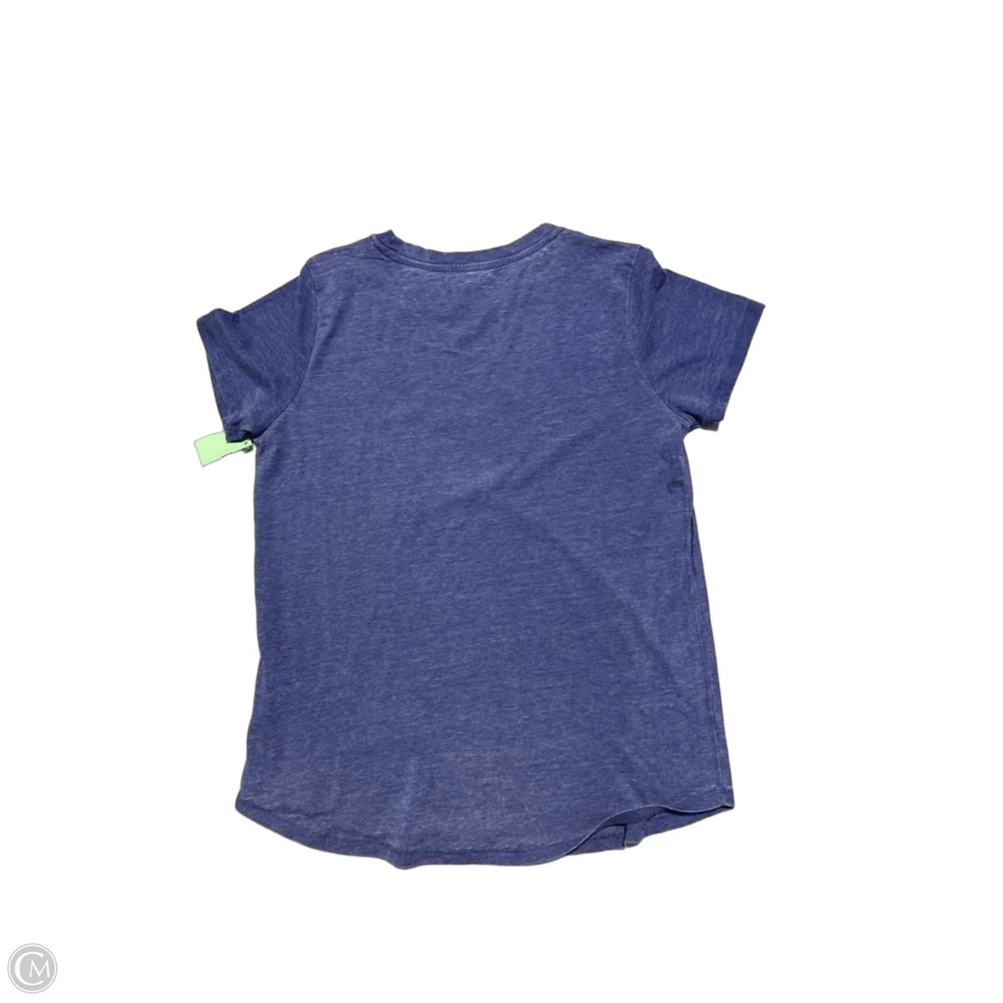 Top Short Sleeve By Maurices In Blue, Size: S