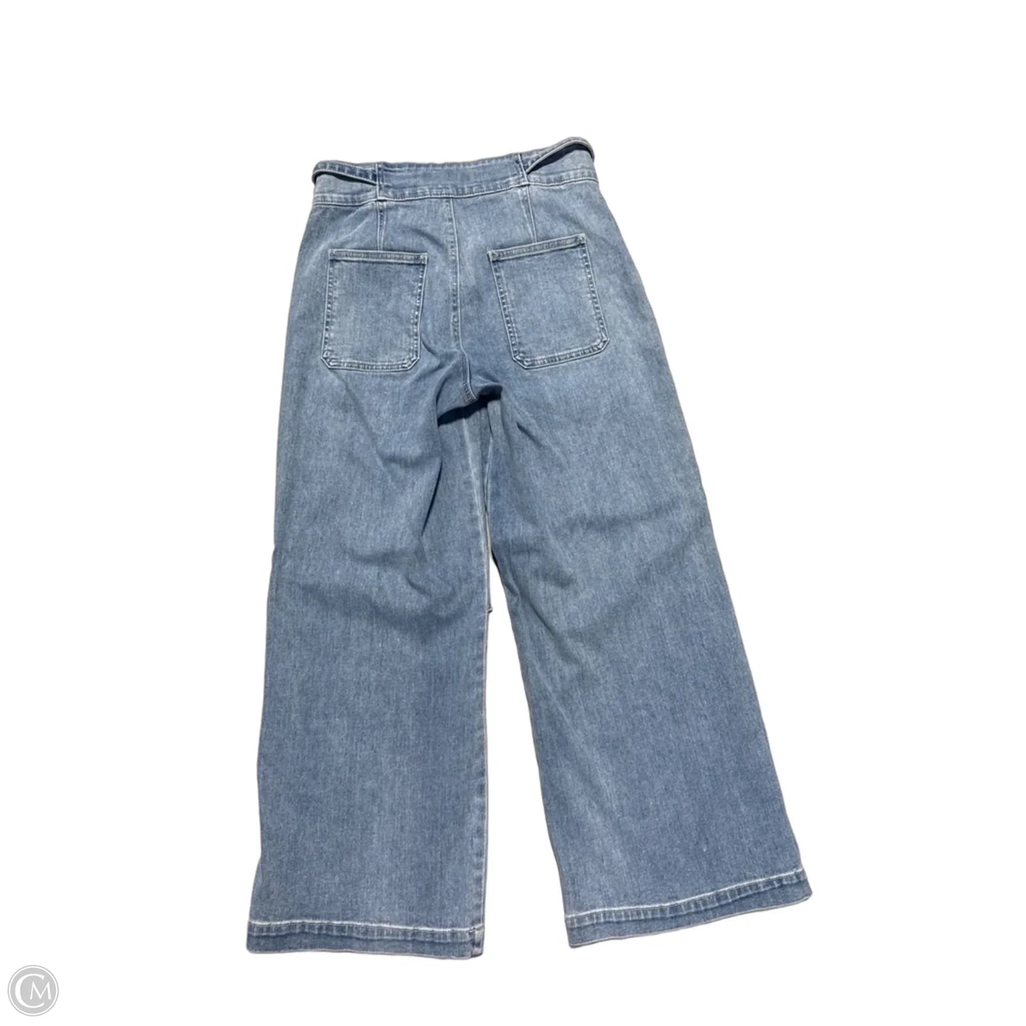 Jeans Wide Leg By Hudson In Blue Denim, Size: 6