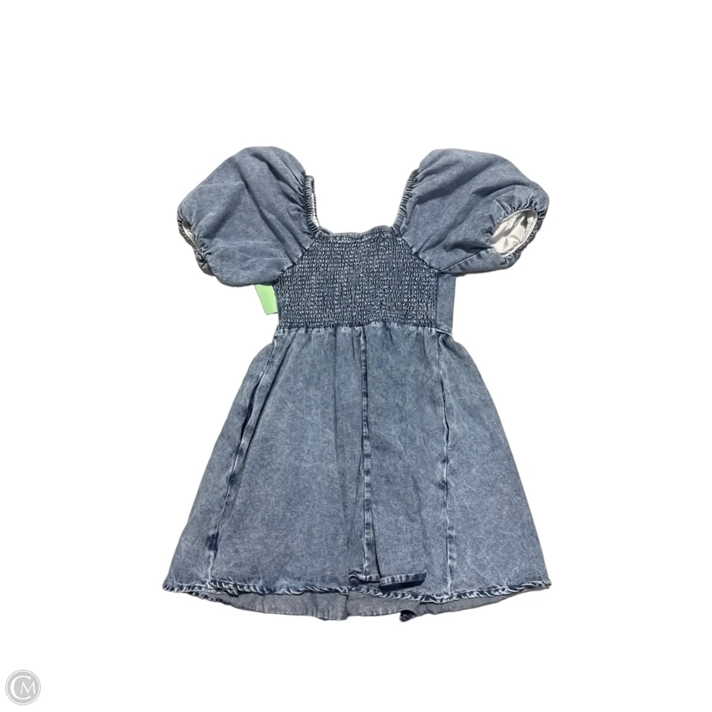 Dress Casual Short By Cmc In Blue Denim, Size: S