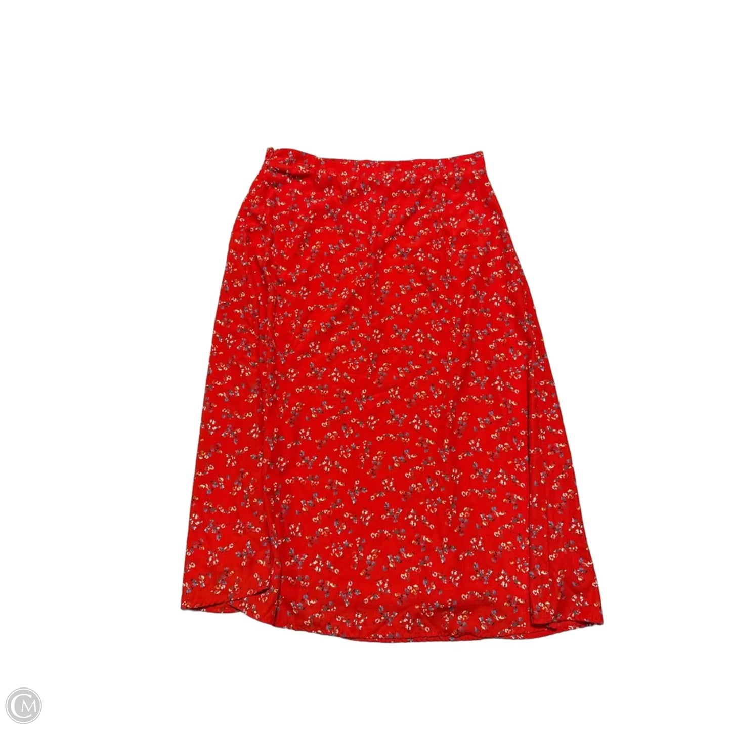 Skirt Midi By Lulus In Red, Size: Xl