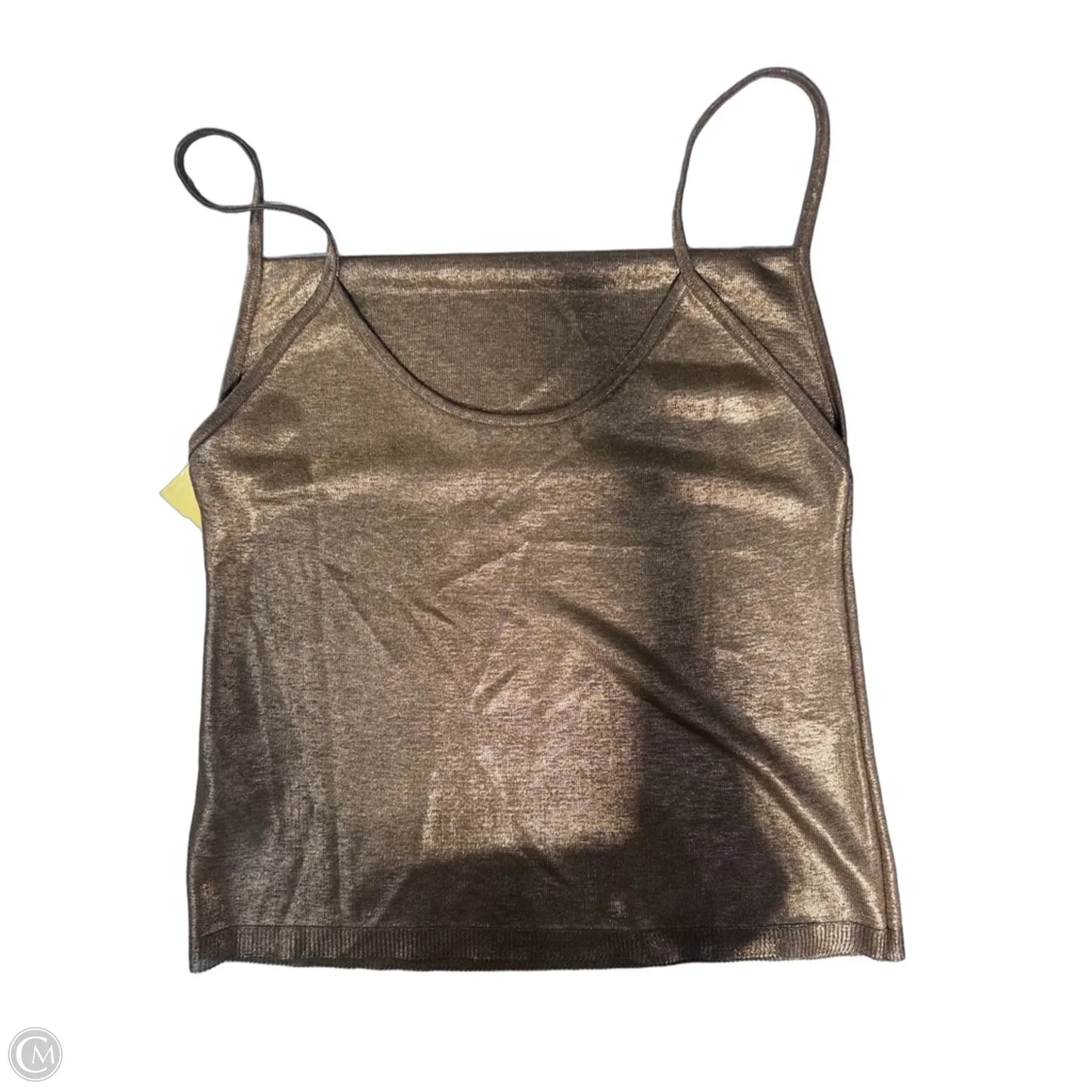 Tank Top By Zara In Bronze, Size: M