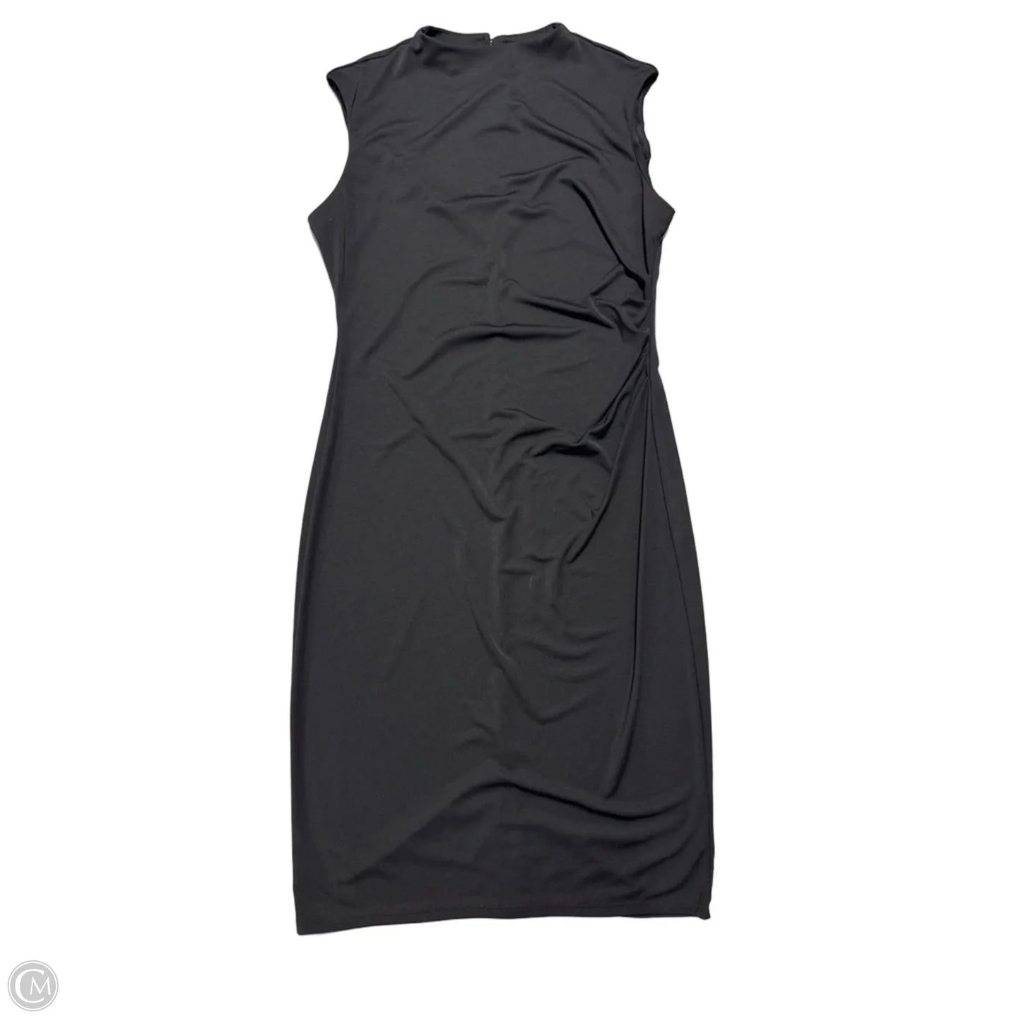 Dress Casual Midi By Fortune & Ivy In Black, Size: L