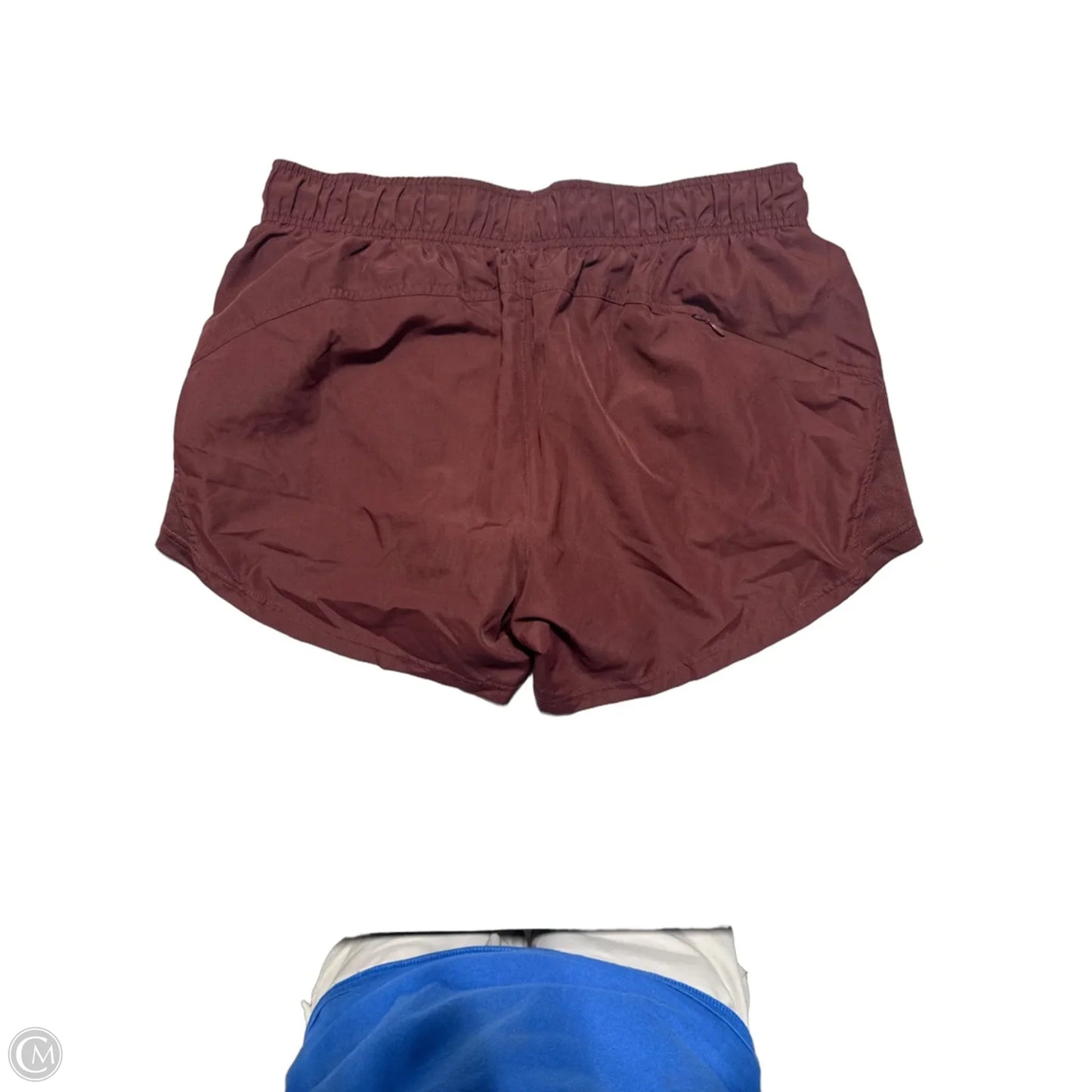 Athletic Shorts By Athletic Works In Maroon, Size: L